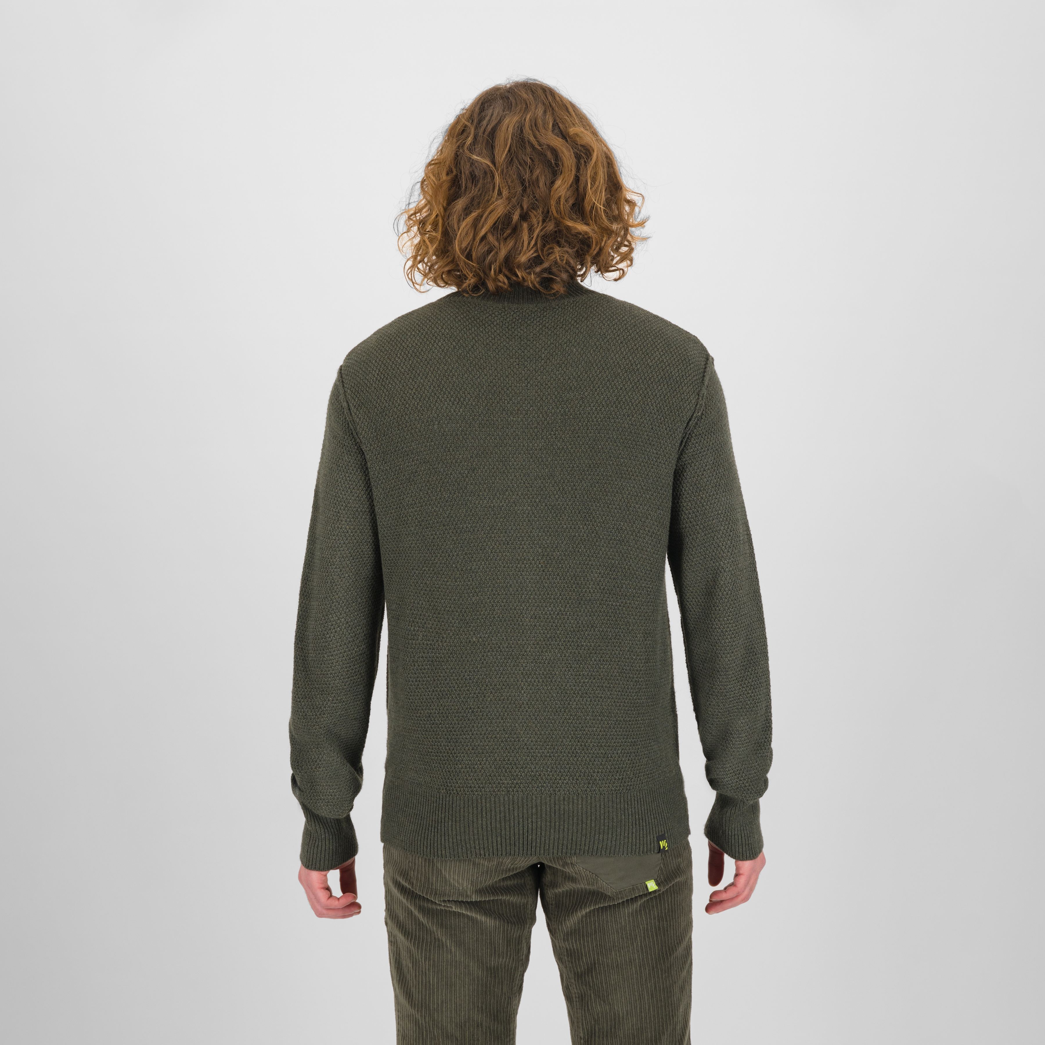 Ermellino full zip sweater - deep depths - karpos