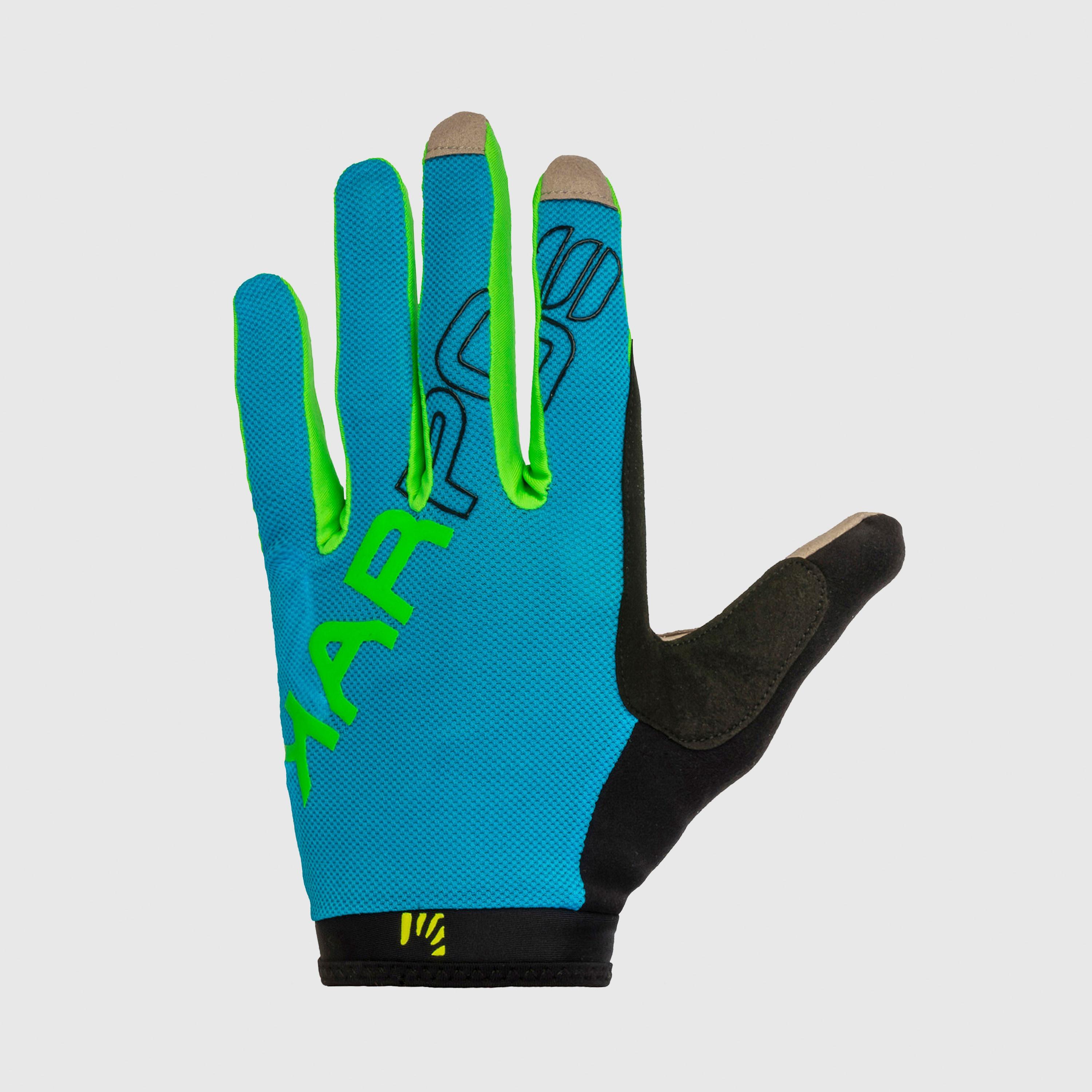 Rapid glove - indigo b./green fluo - karpos