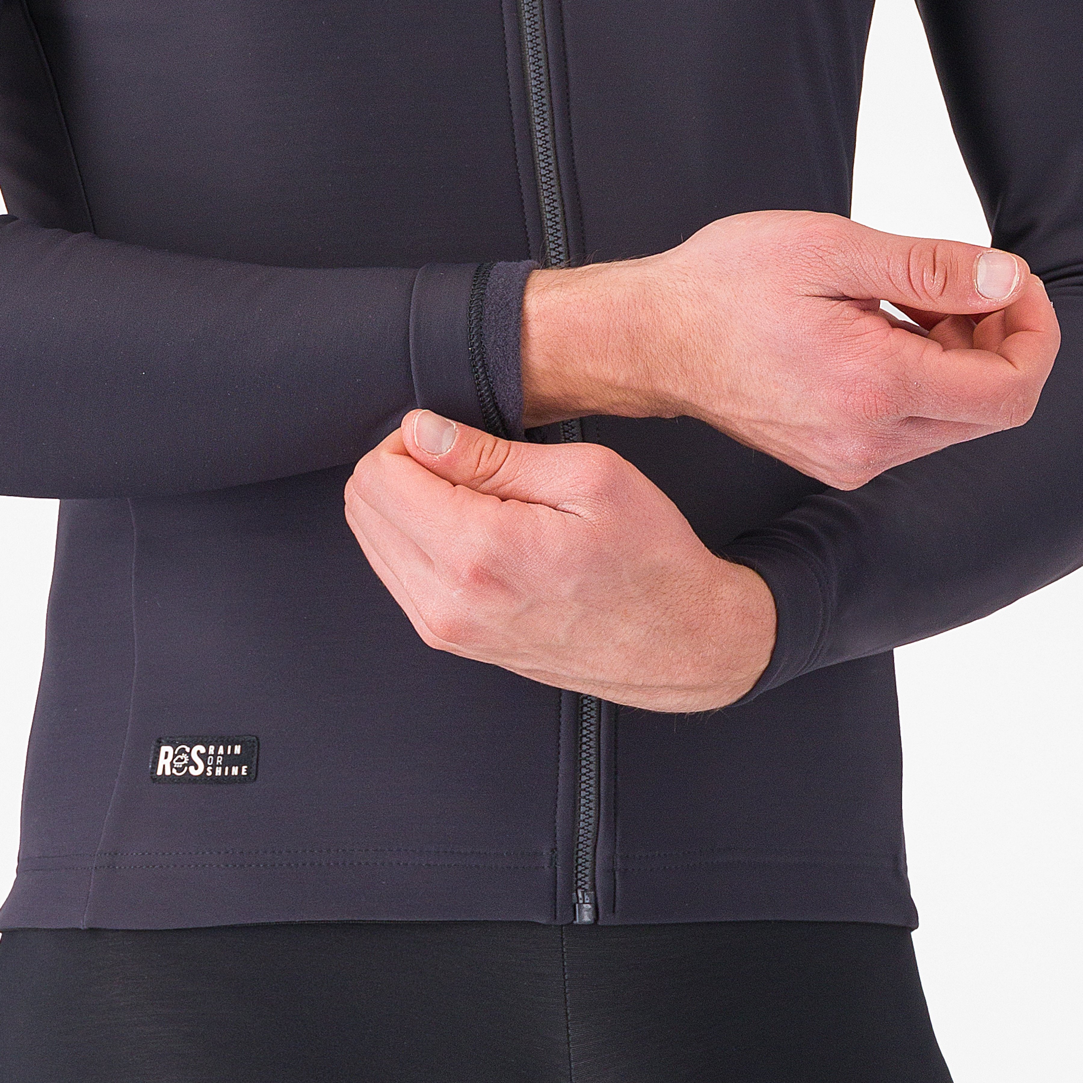 Tutto nano ros jersey - dark gray/red - castelli