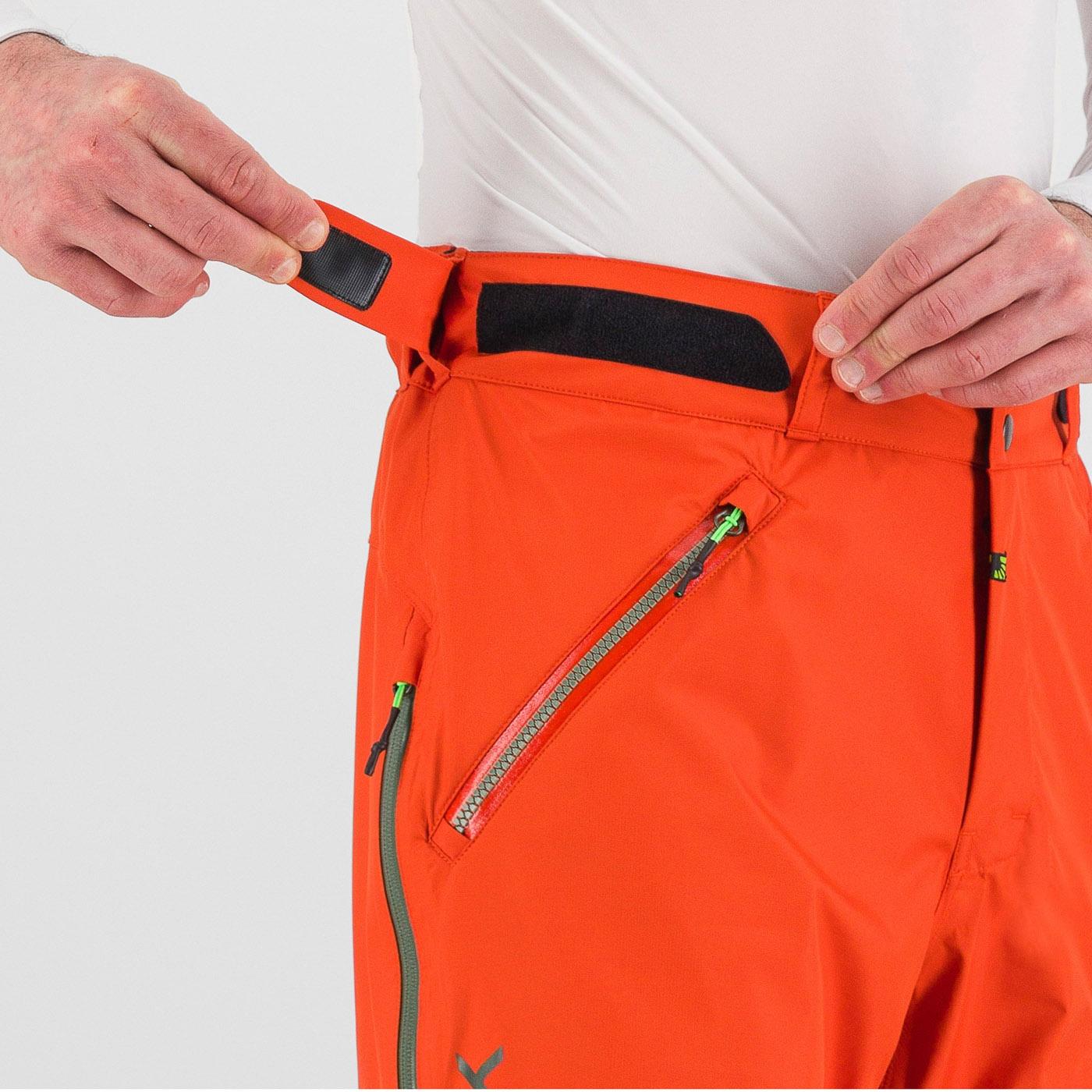 Midi shell pant - spicy orange - karpos