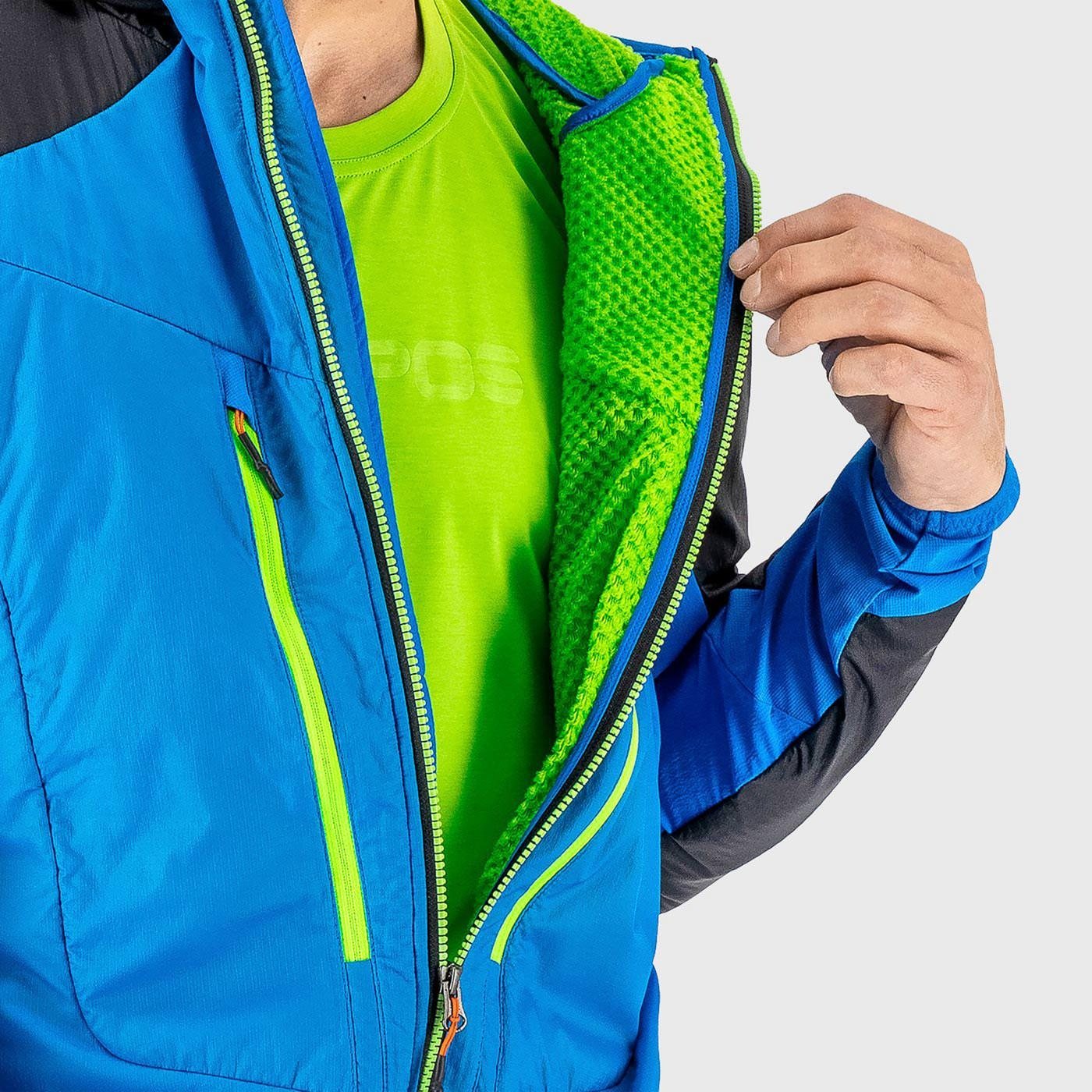 K-performance hybrid jacket - indigo b./black - karpos
