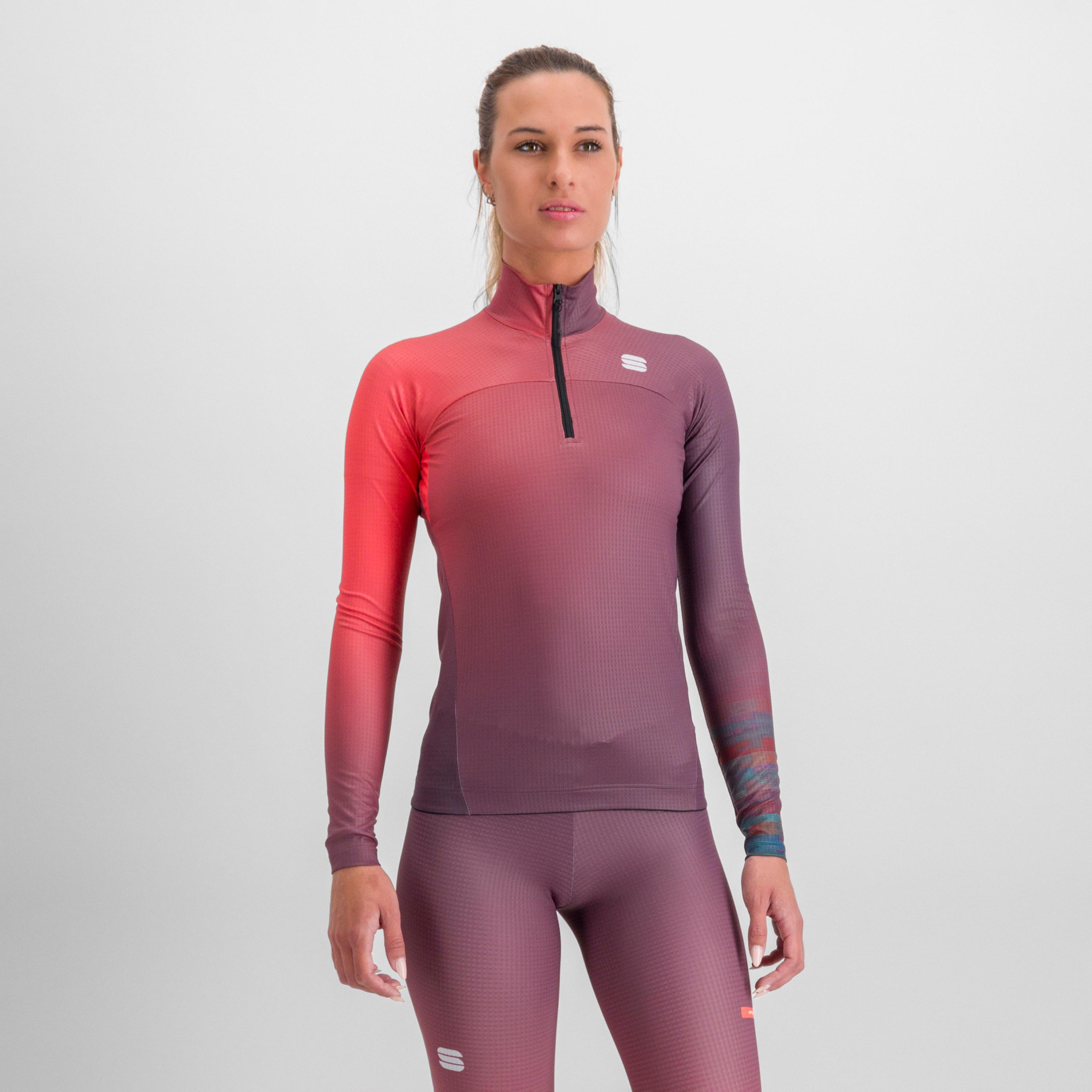 Apex w jersey - huckleberry/pompelmo - sportful