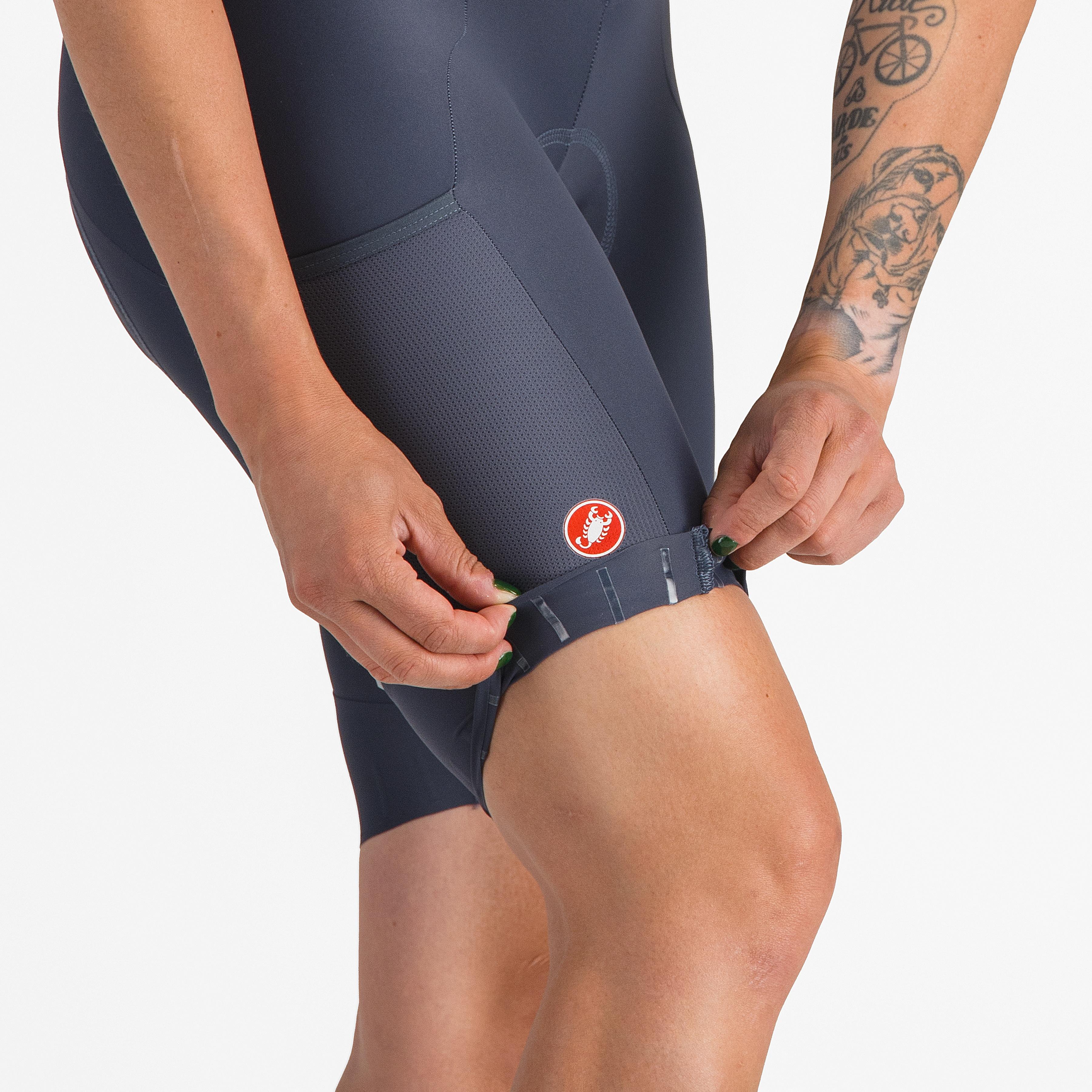 Unlimited endurance w dt bibshort - twilight blue - castelli