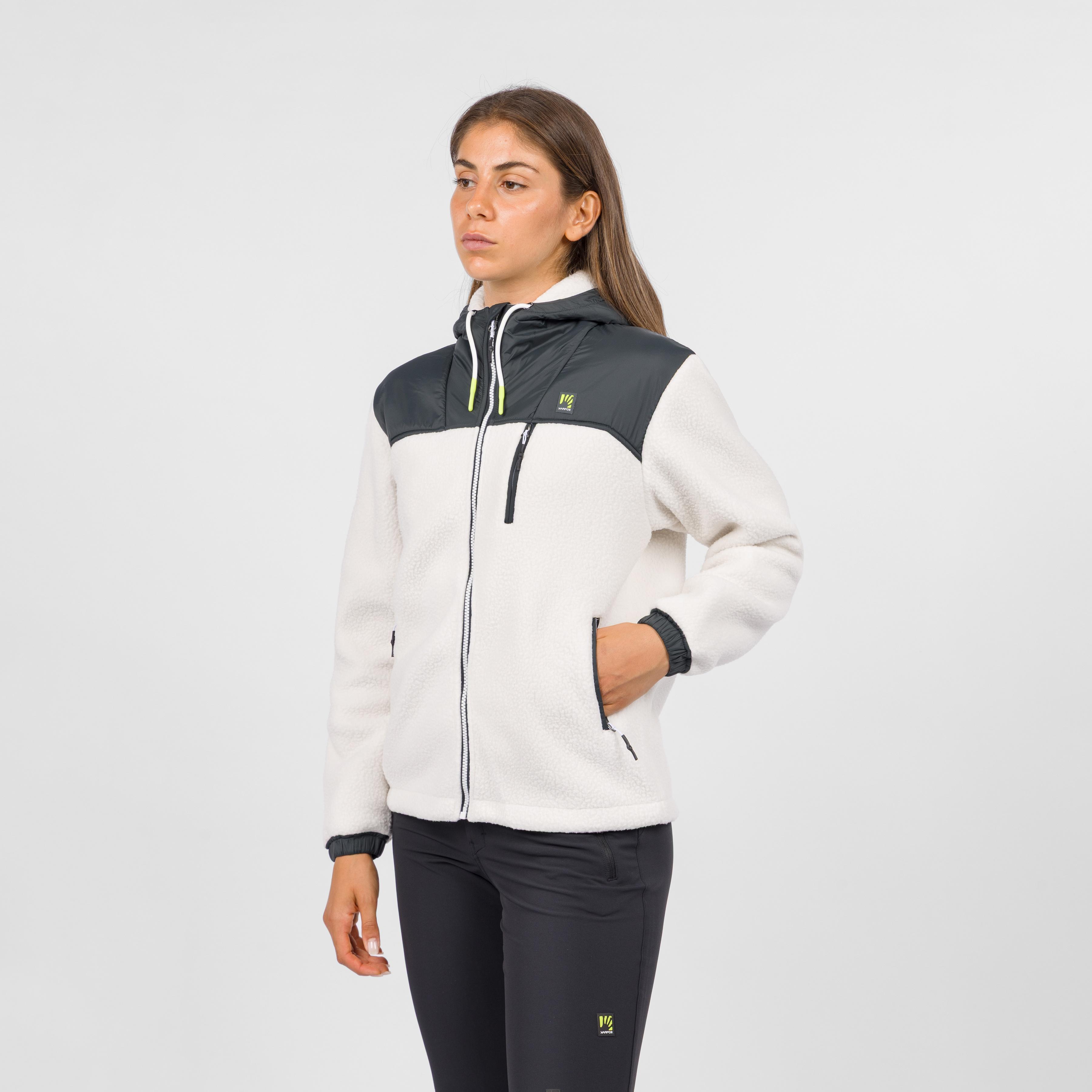 Moiazza retro' vogue w jacket - bright white/woodl.gray - karpos