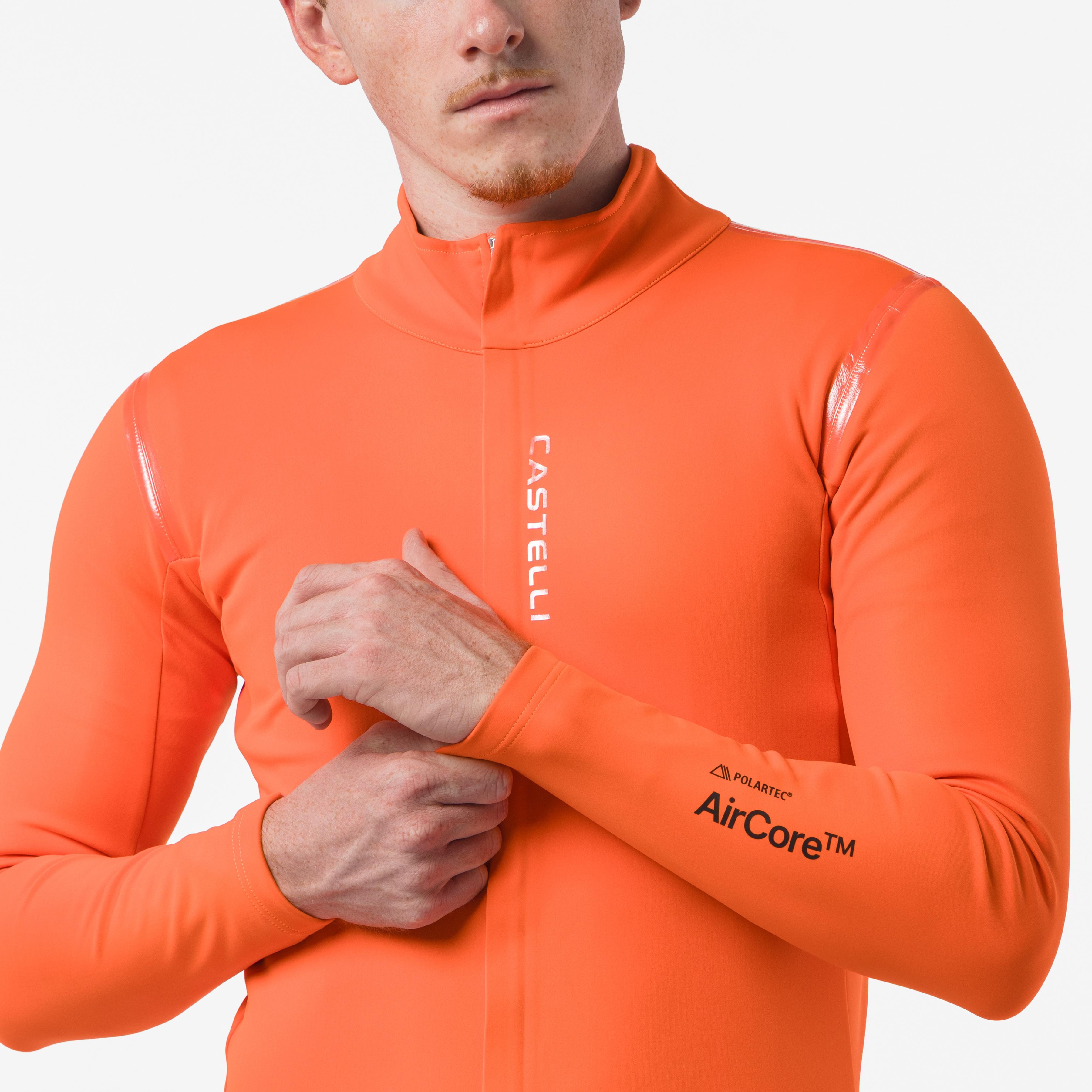 Perfetto 4 jacket - brilliant orange - castelli