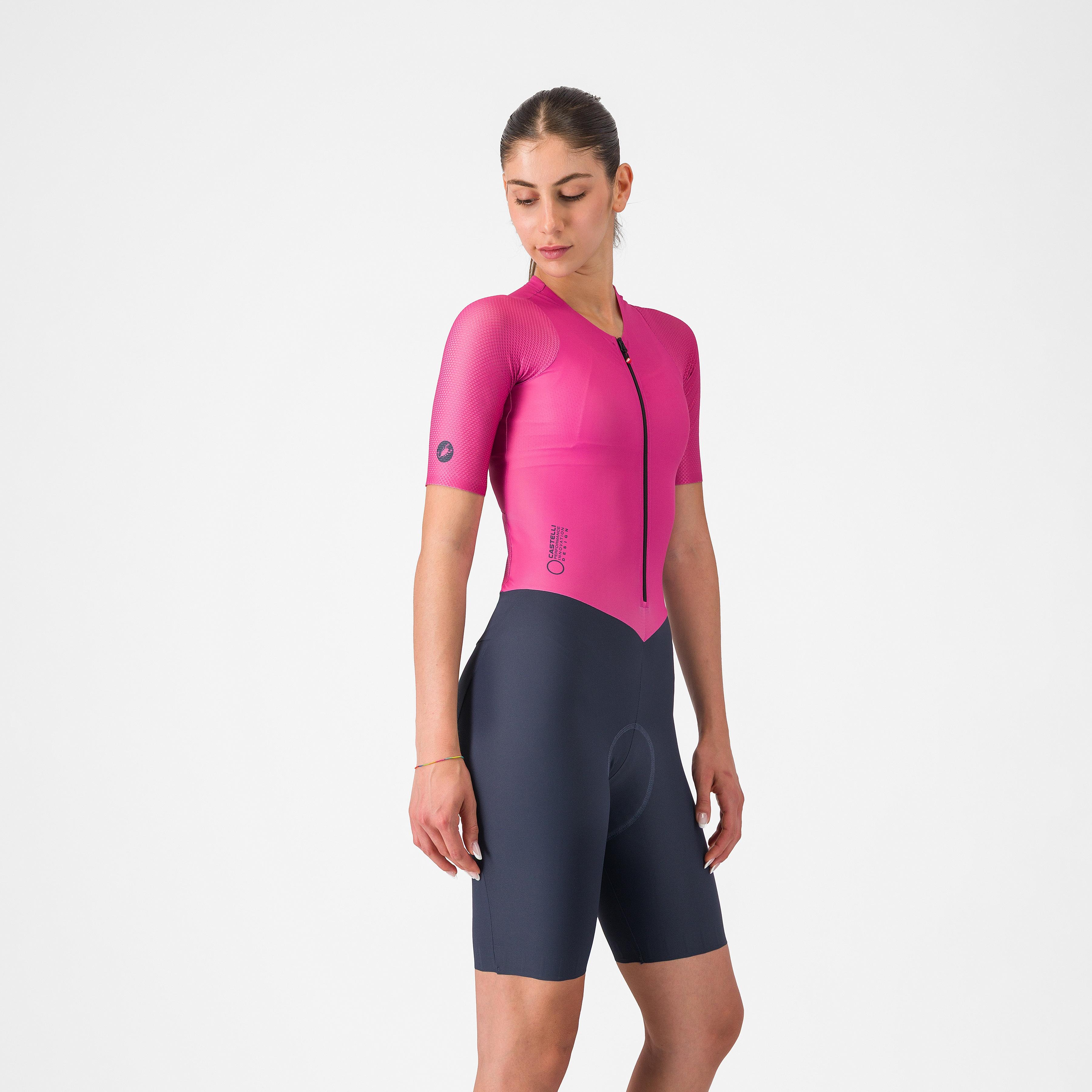 Movement suit - violet pink/twilight blue - castelli