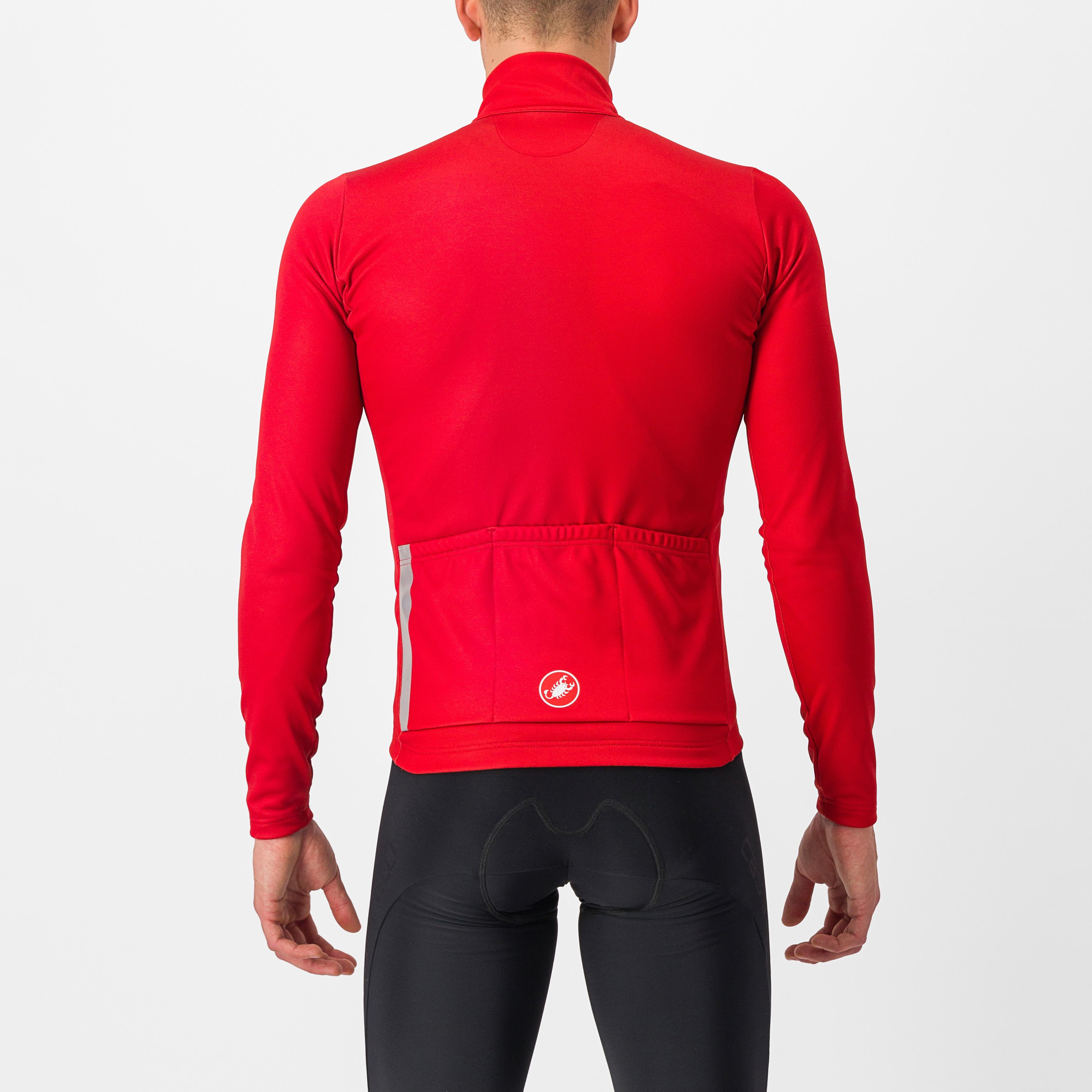 Entrata thermal jersey - rich red/black - castelli