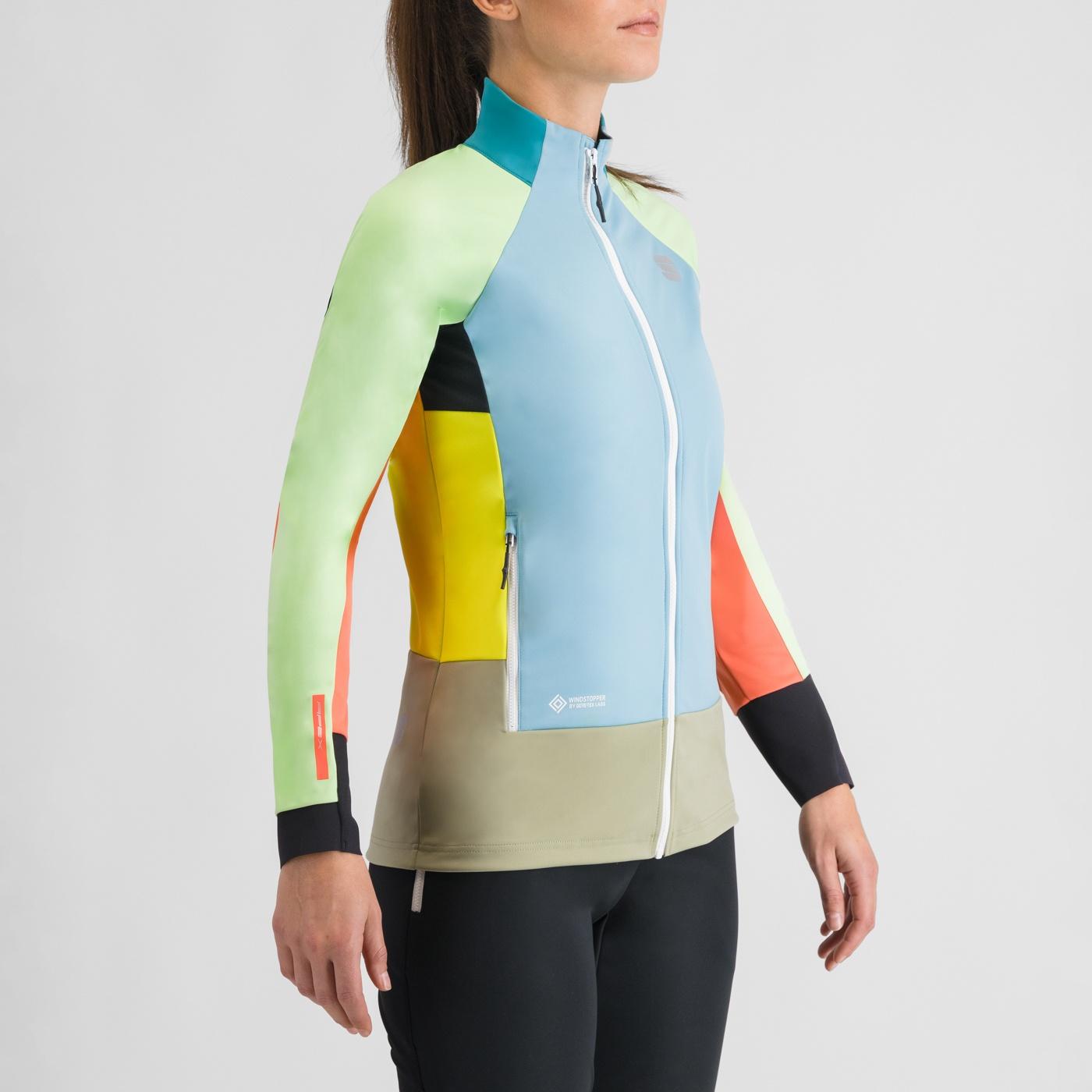 Upcycle apex w jacket - multicolor - sportful
