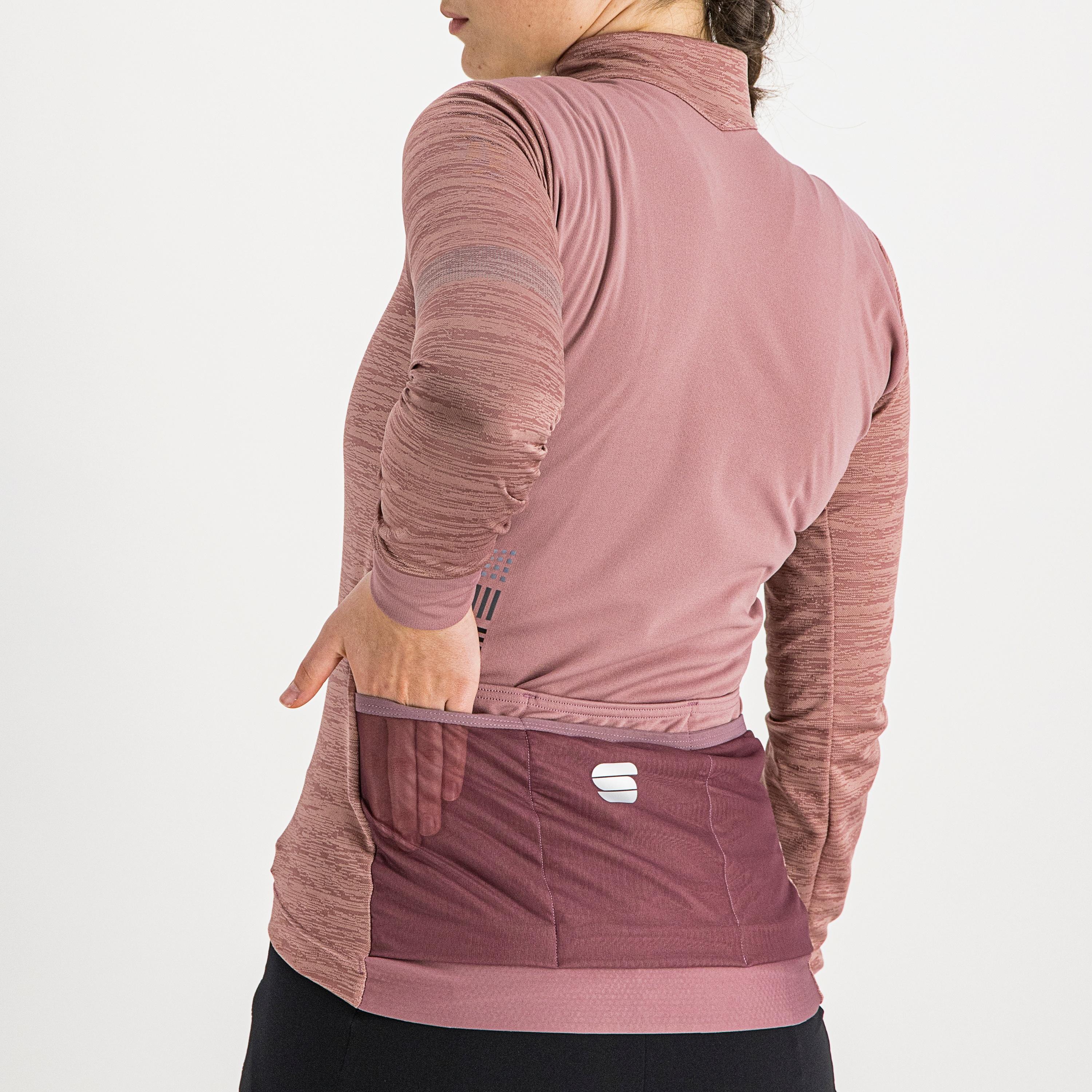 Supergiara woman thermal jersey - mauve - sportful