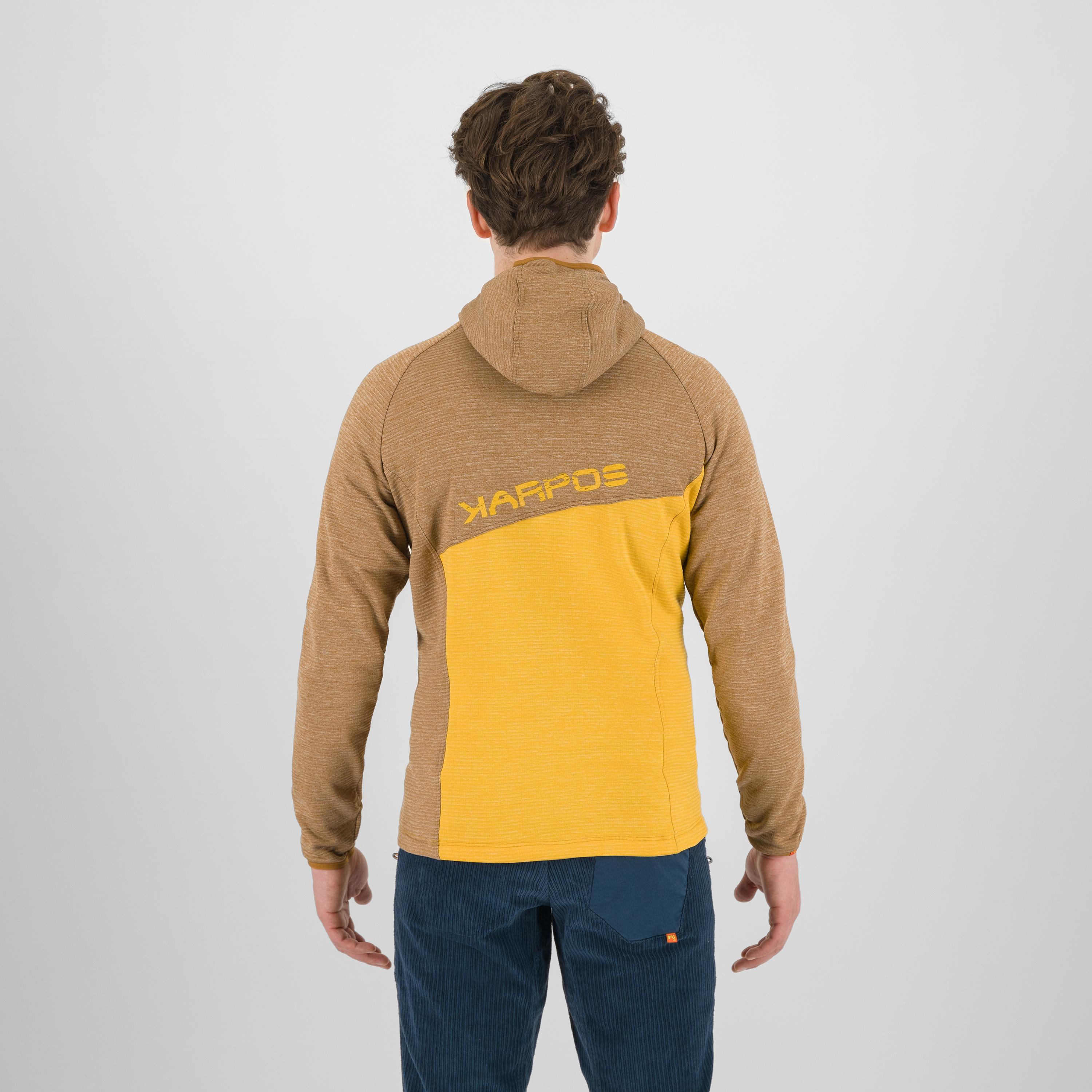 Camoscio hoodie - nuthatch/golden - karpos