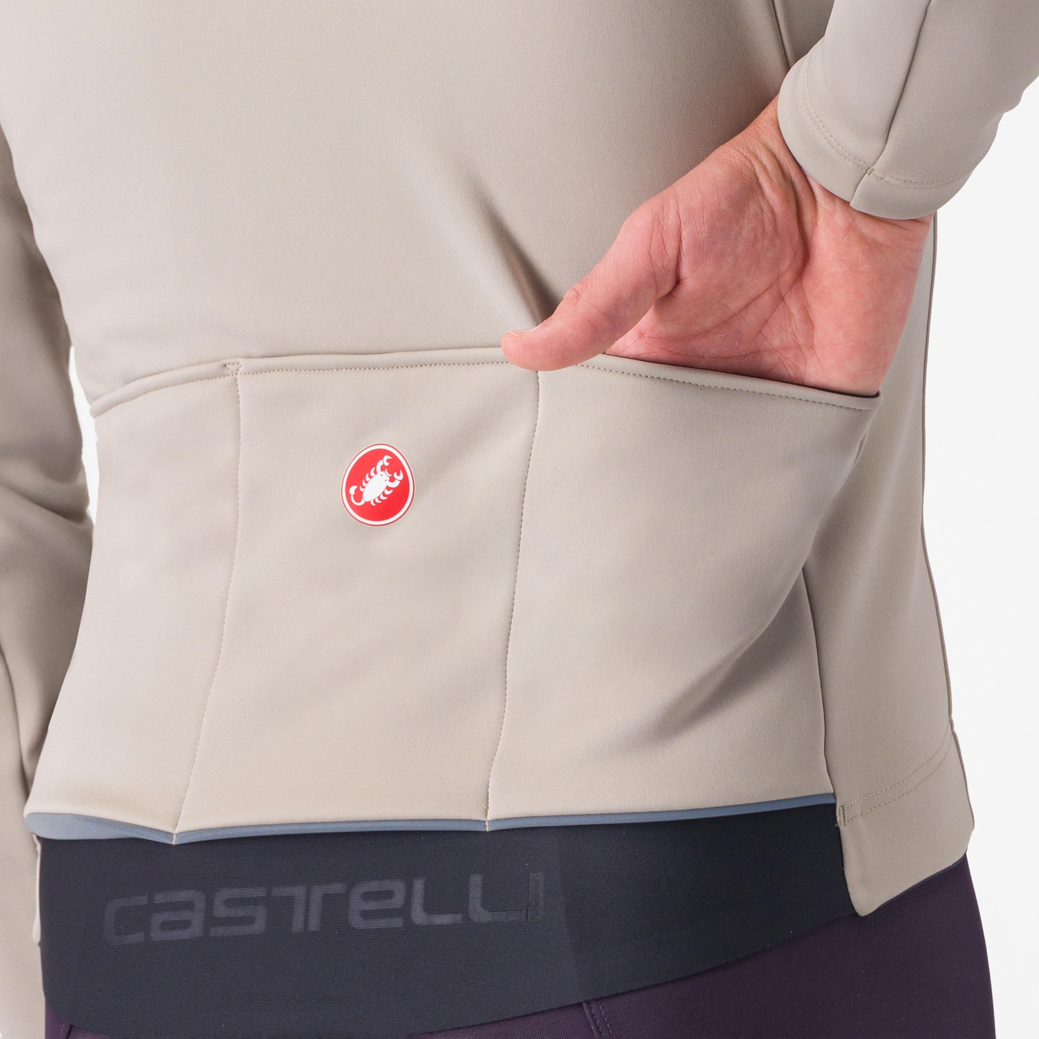 Espresso air jacket - clay - castelli
