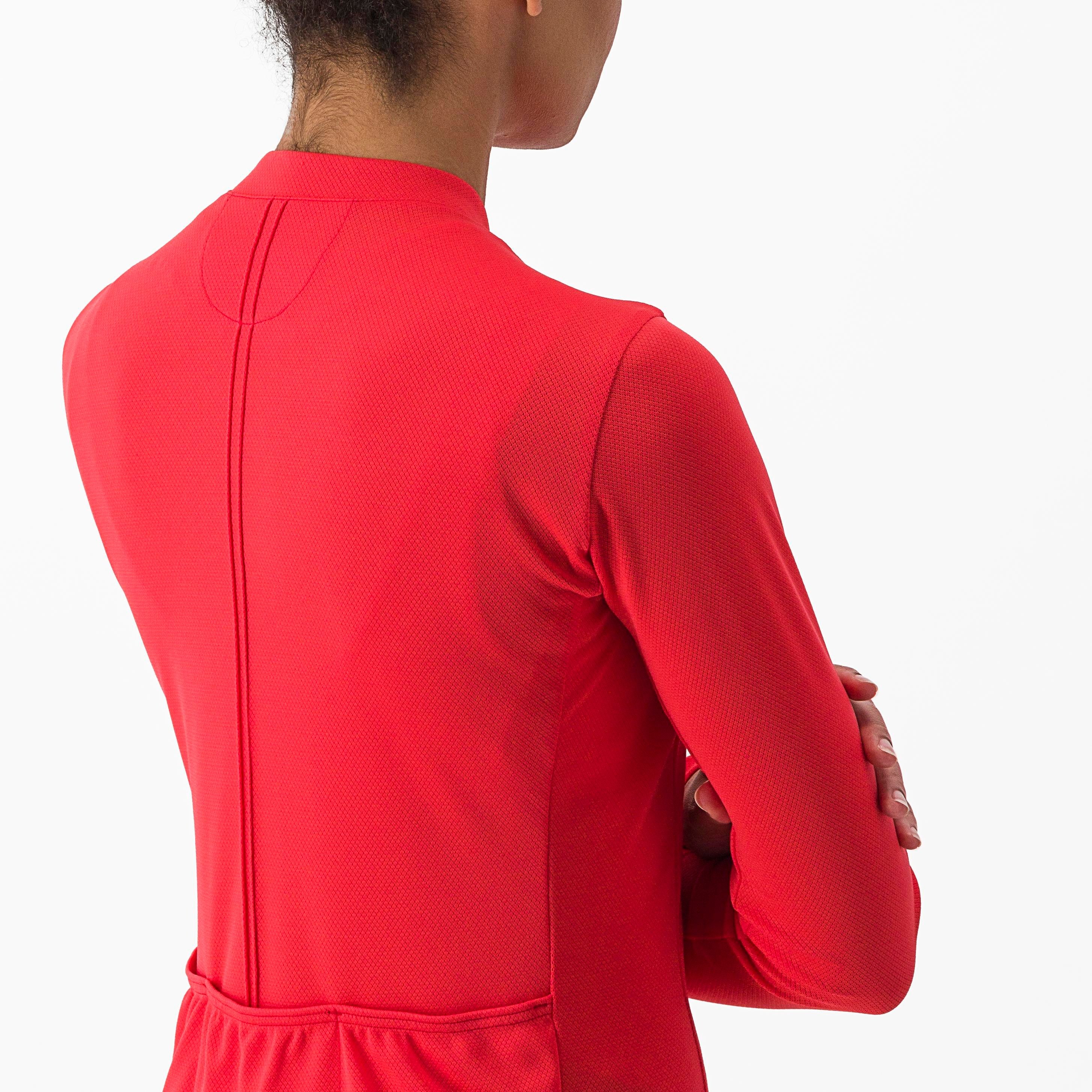 Anima 4 long sleeve jersey - hibiscus - castelli