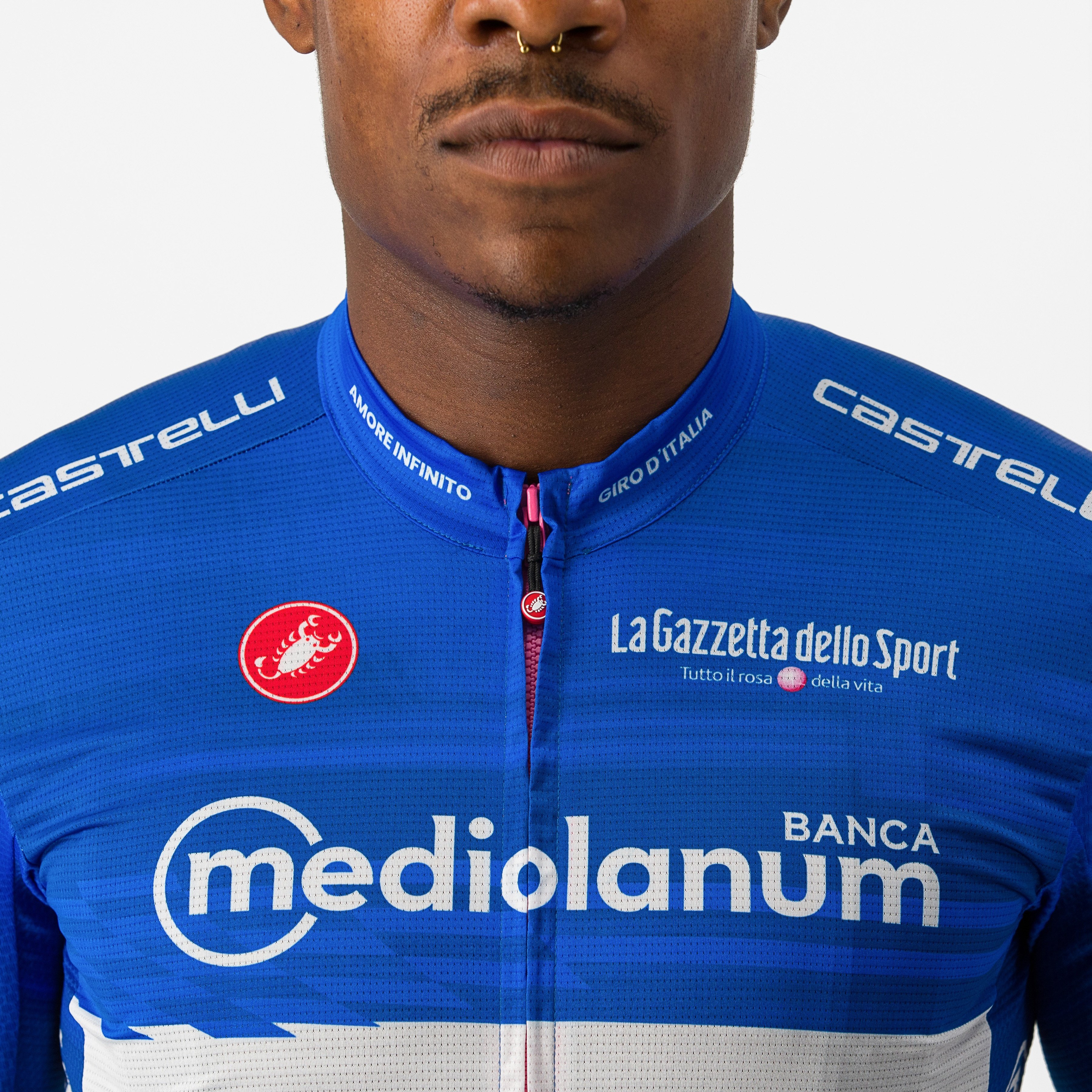 #giro106 competizione  jersey - azzurro - castelli