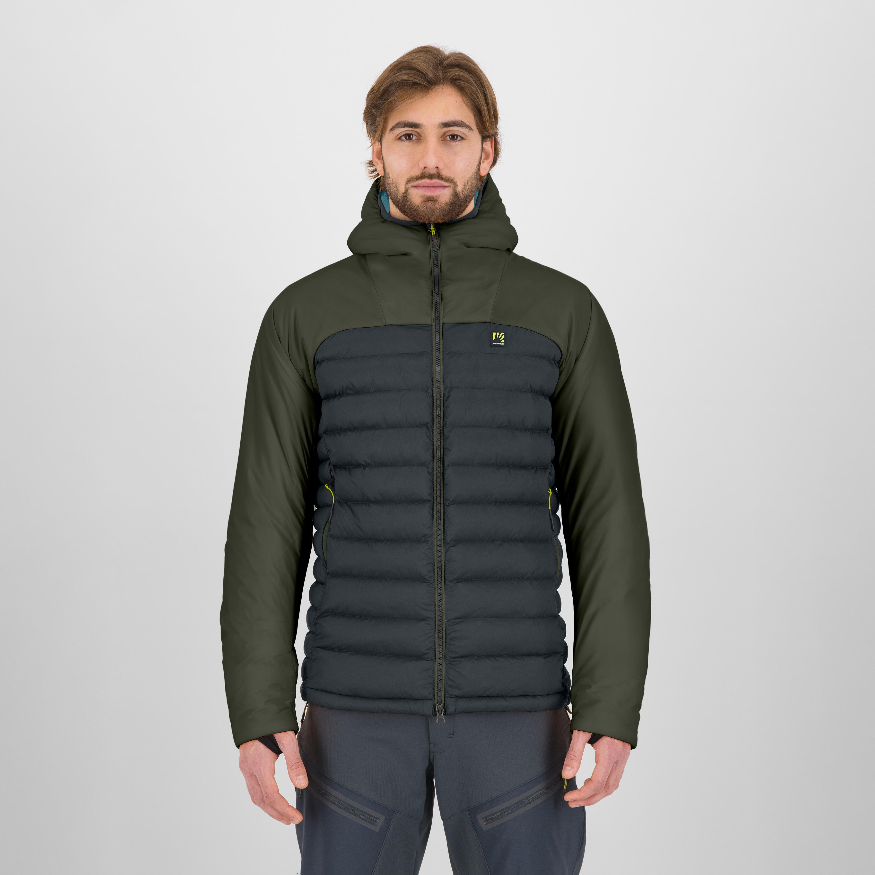 Sass d'ortiga hoodie jacket - woodl.gray/deep depths - karpos