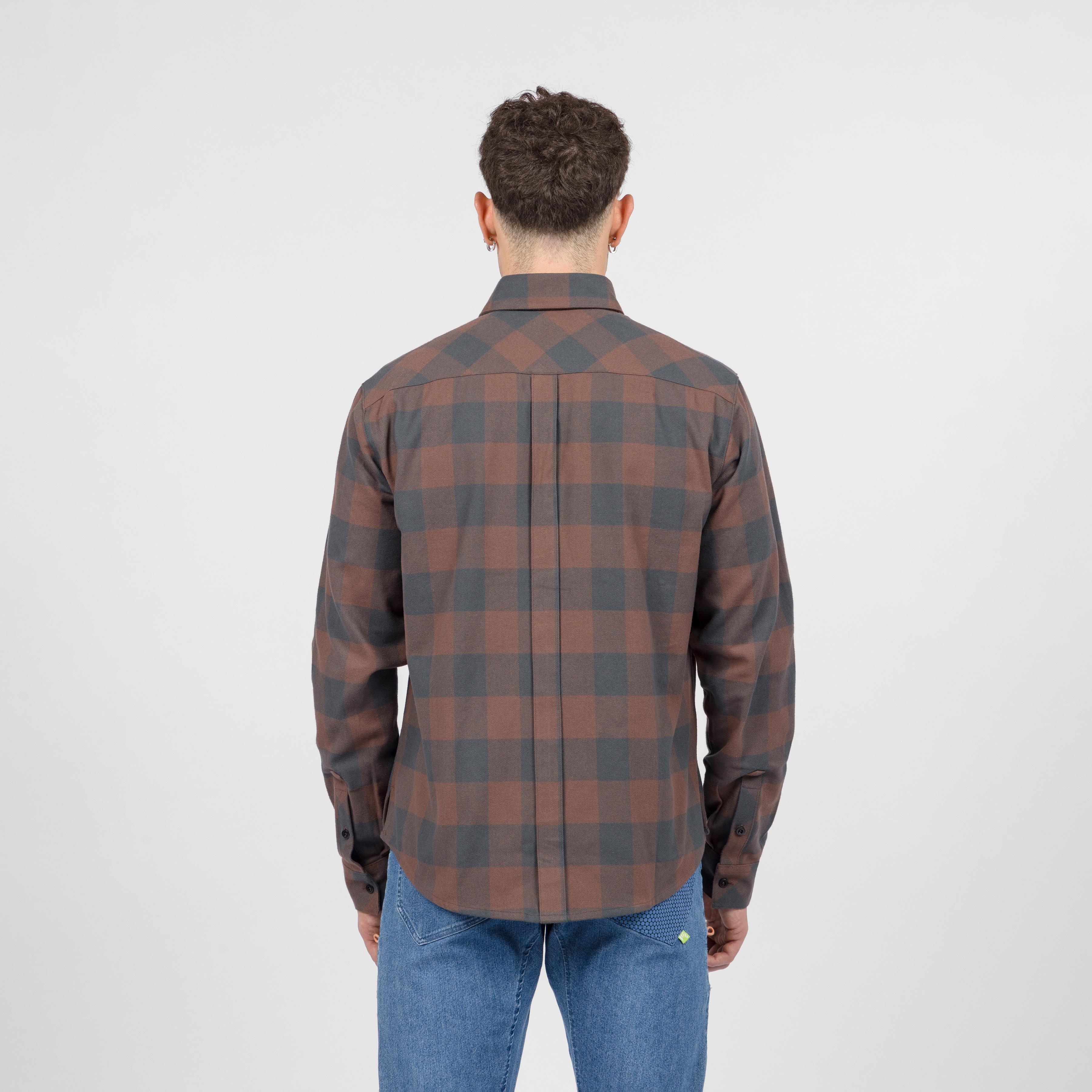 Martorel shirt - gianduia brown/woodl.gray - karpos