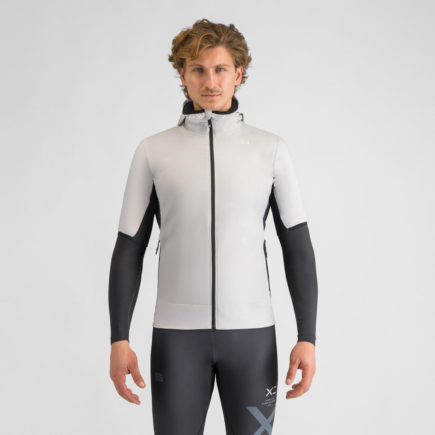 Puffy jacket - stone gray/black - sportful