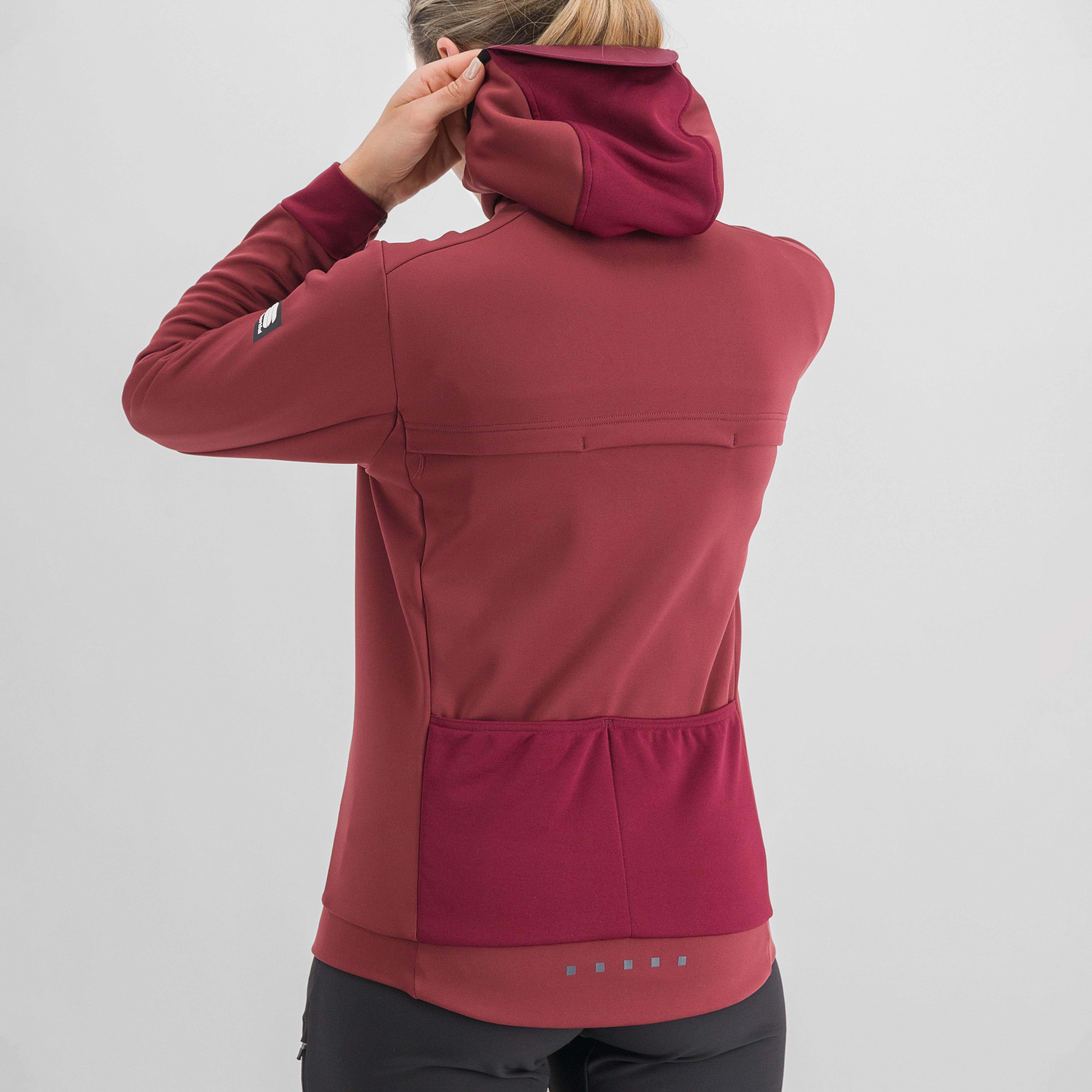 Metro w softshell - red wine - sportful
