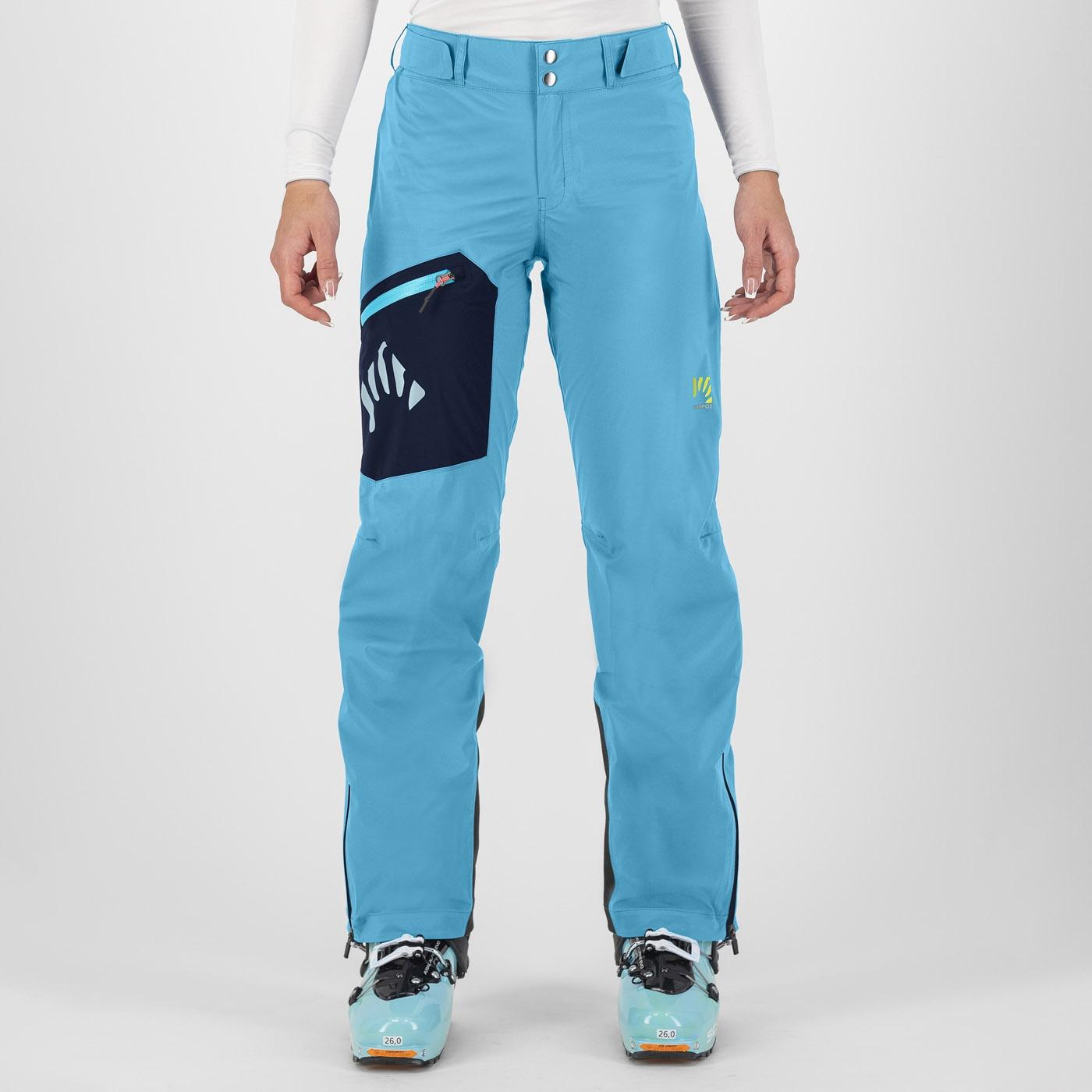 Valsesia shell w pant - blue atoll/vulcan - karpos