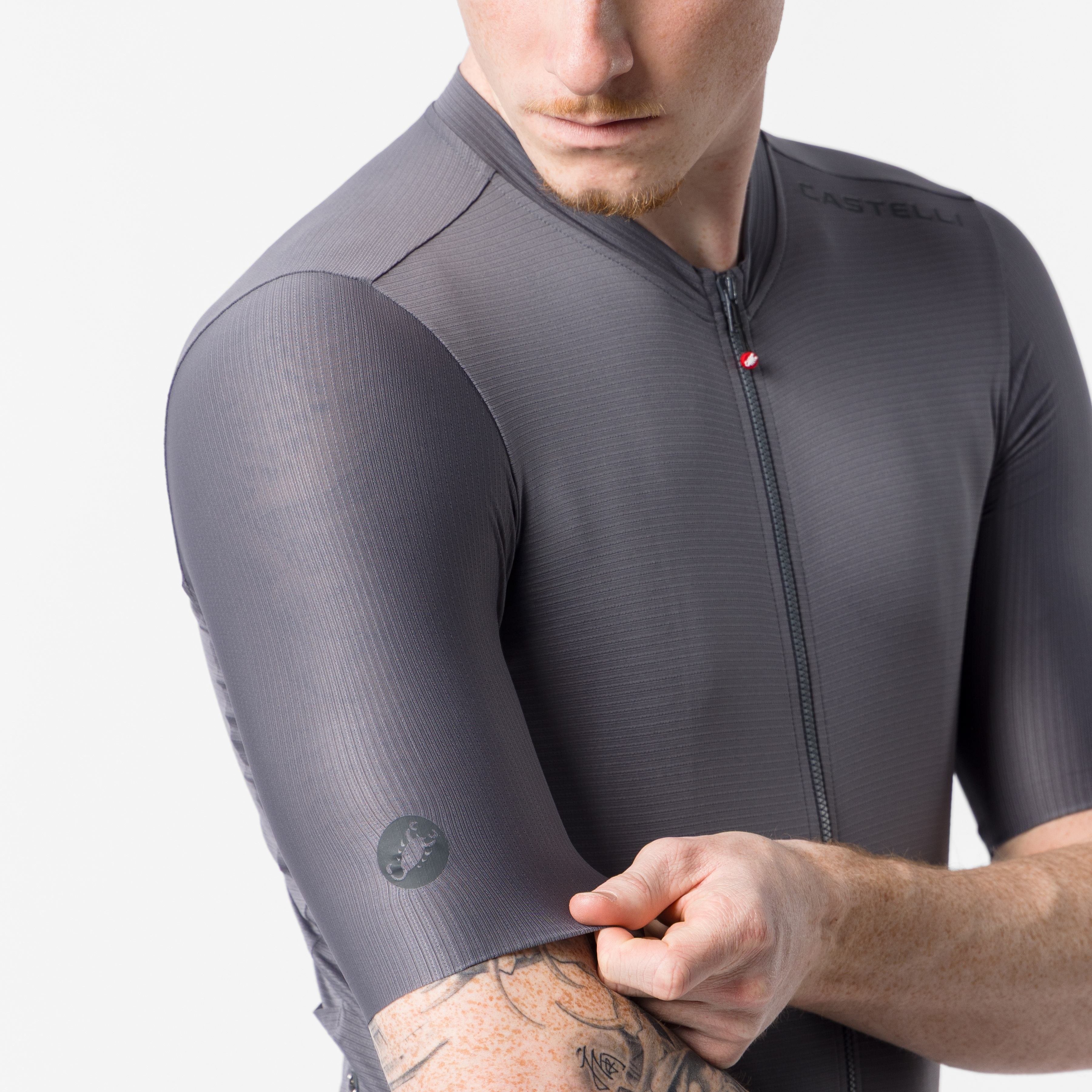 Espresso 2 jersey - smoky gray - castelli