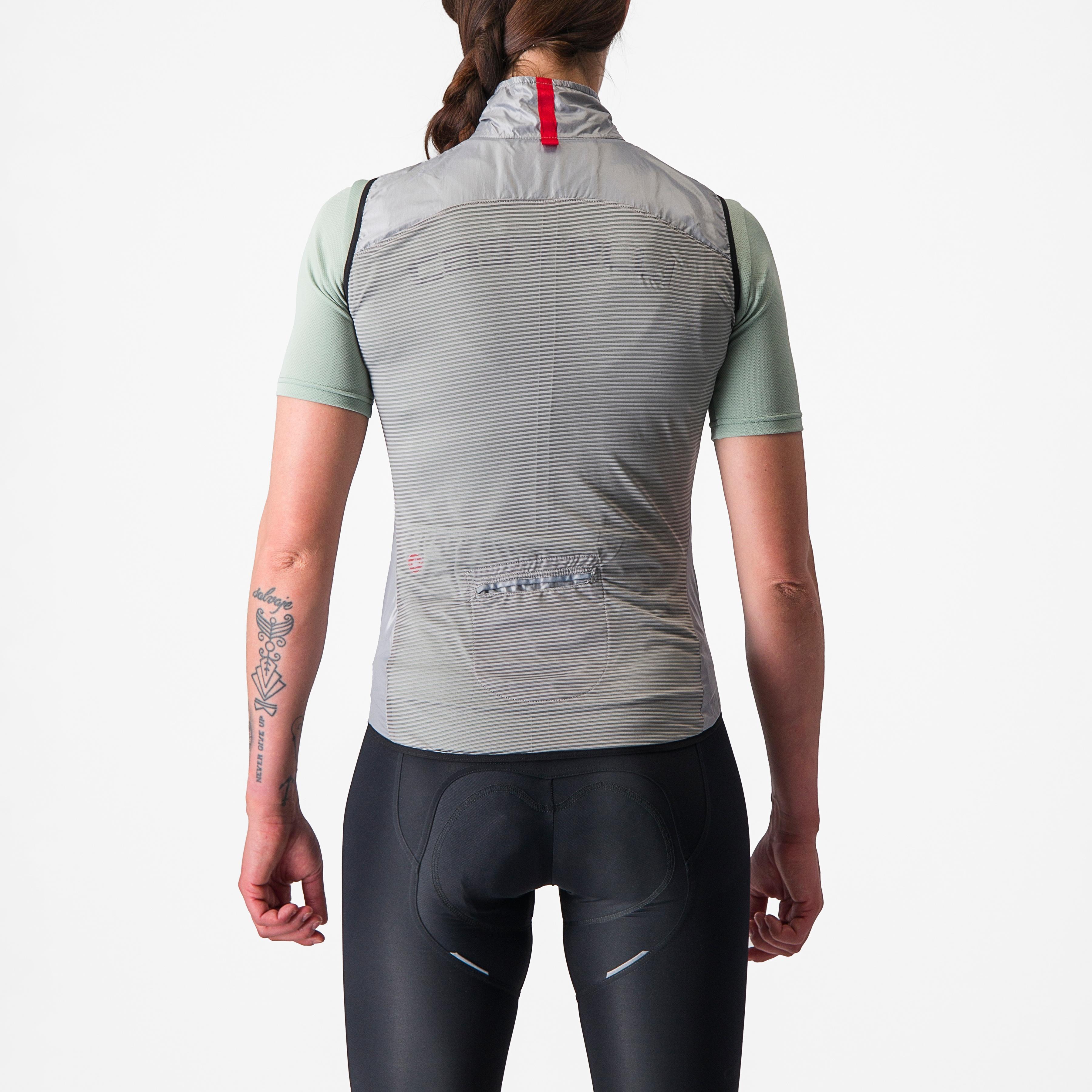 Aria w  vest - silver gray - castelli