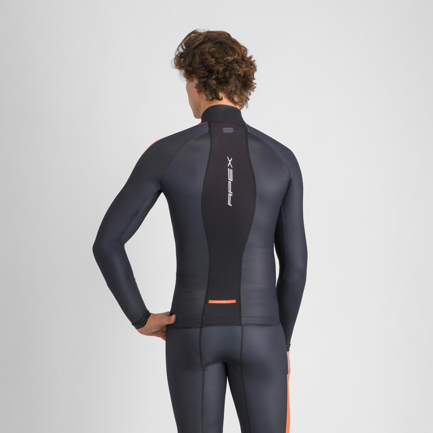 Apex jersey - black/red - sportful