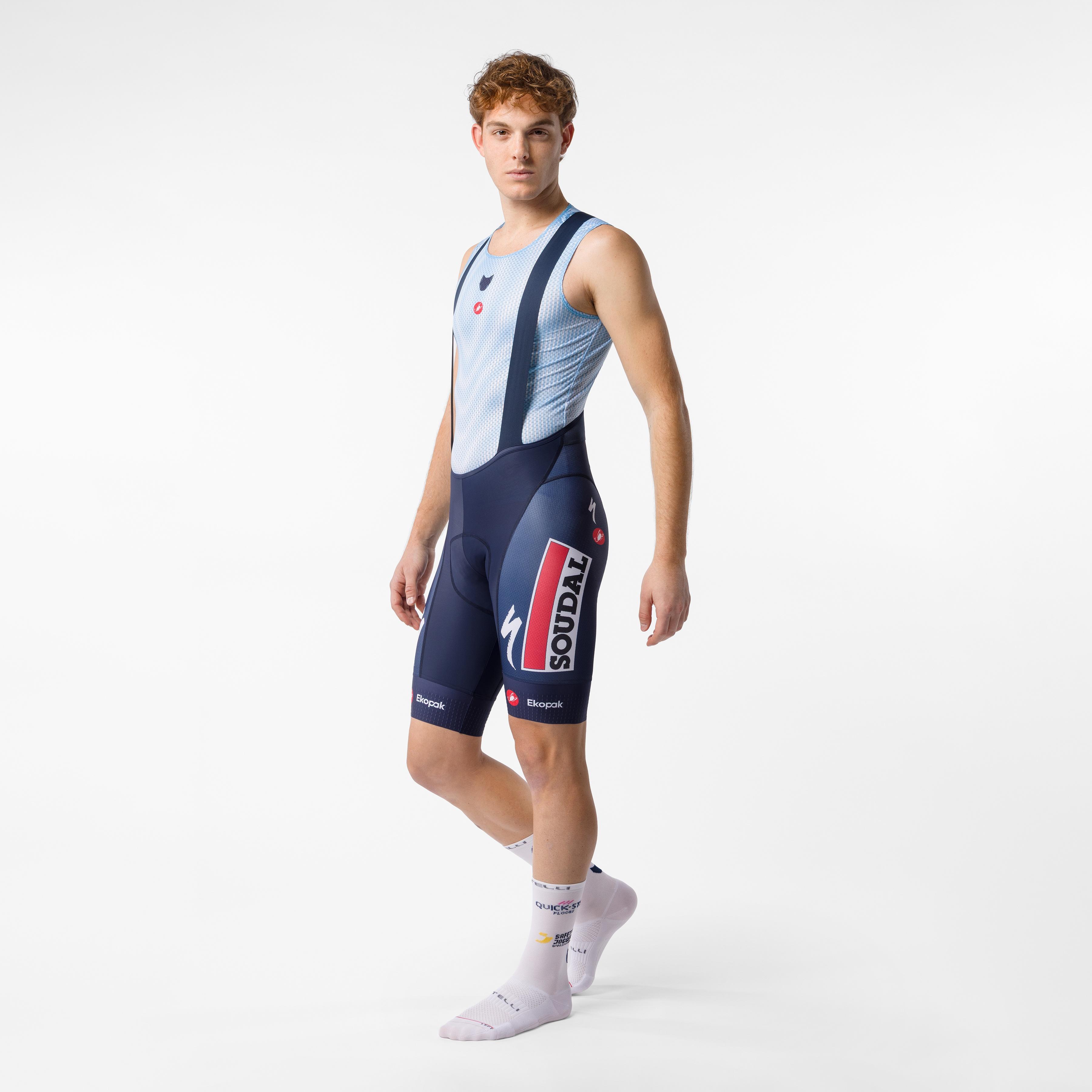 Competizione 2 bibshort - belgian blue - castelli