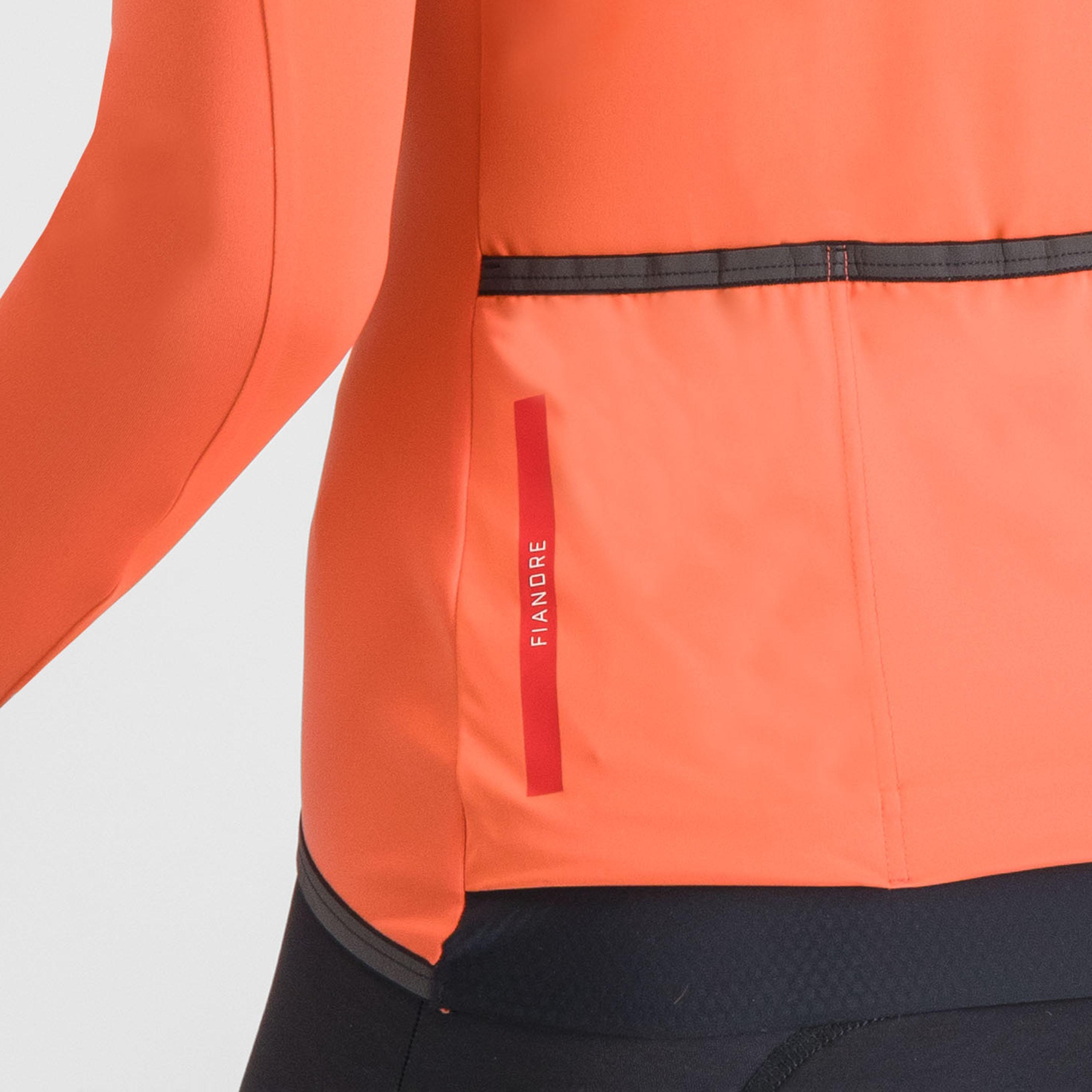 Fiandre light w jacket - pompelmo - sportful
