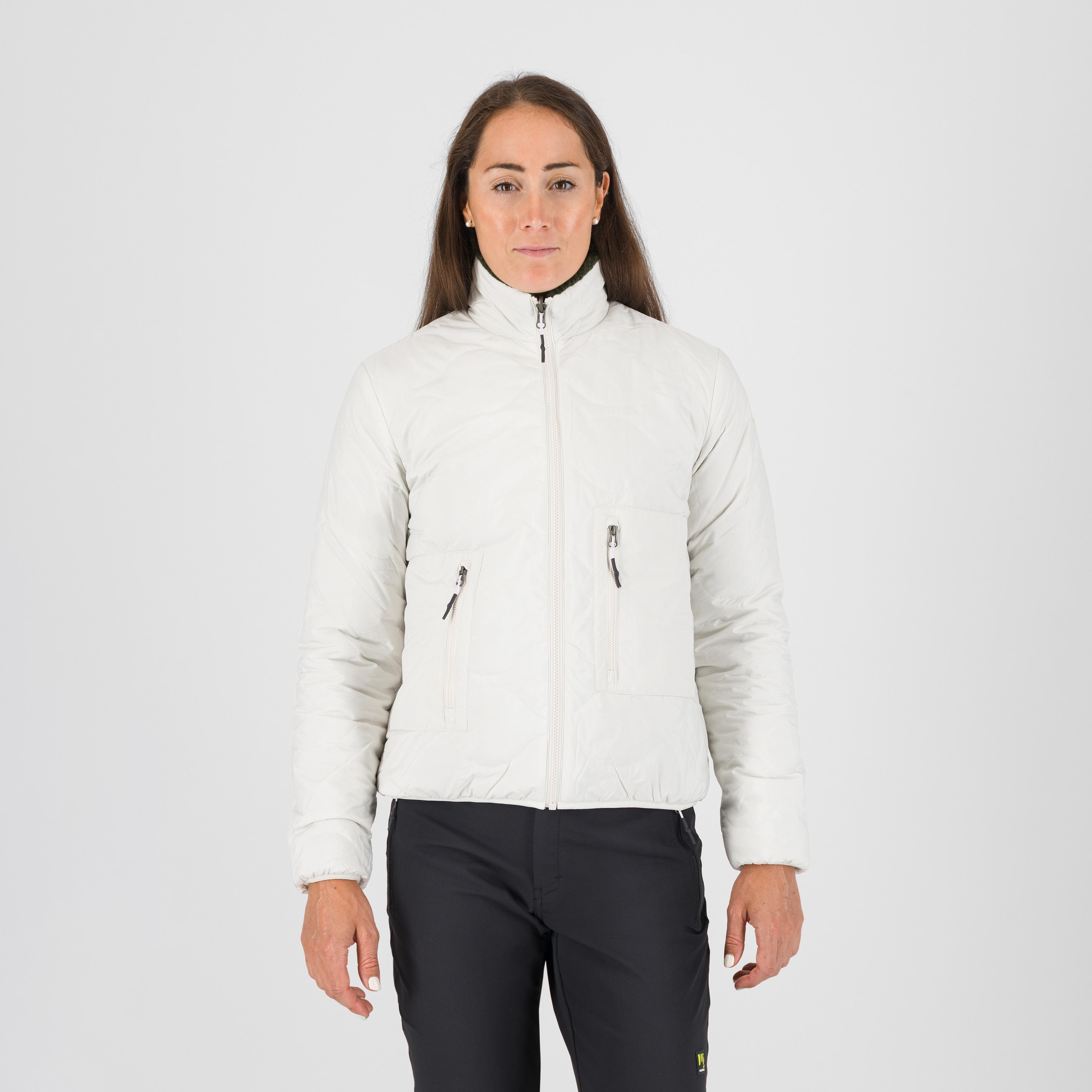 Sennes w jacket - vaporous gray/four leafe - karpos