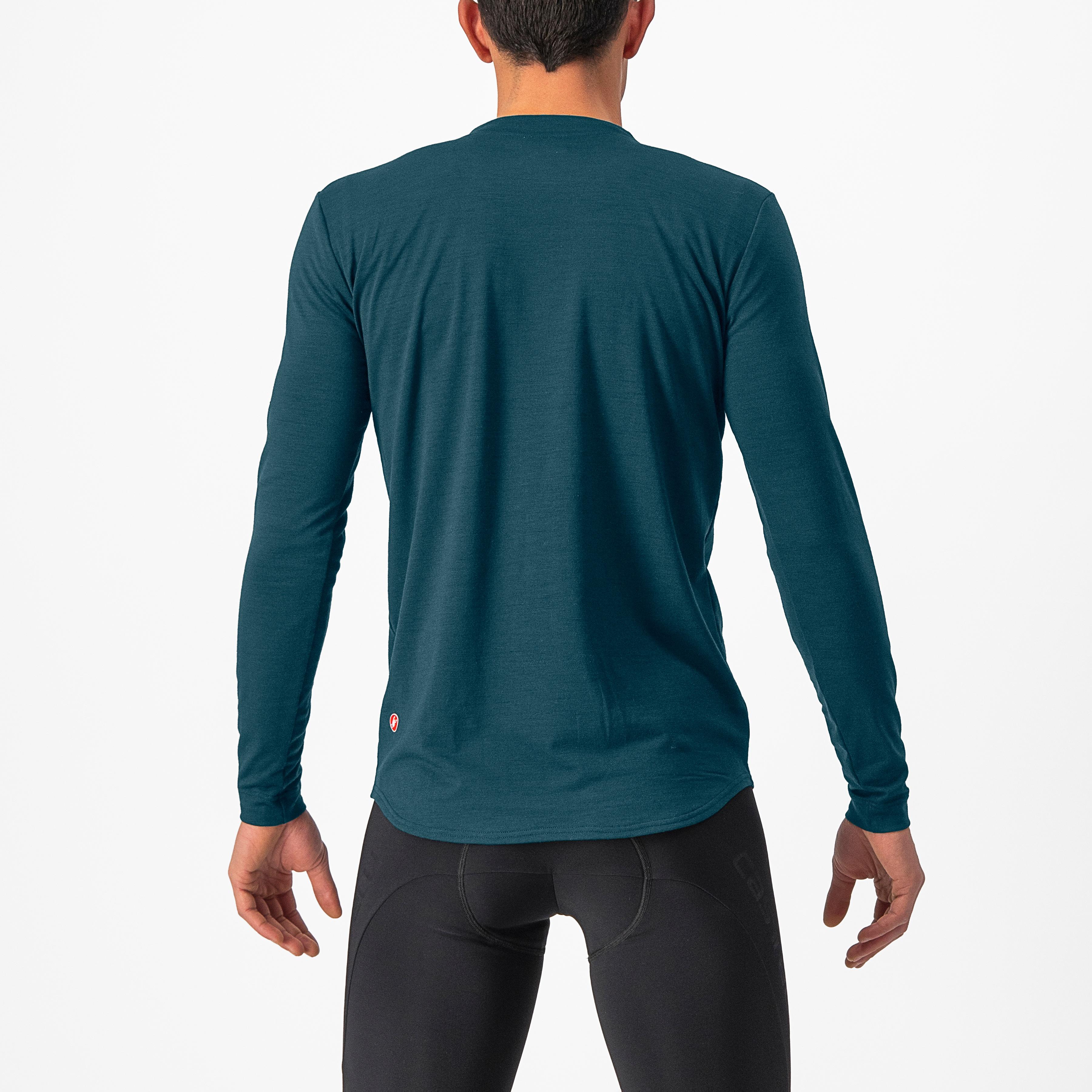 Unlimited merino long sleeve - deep teal - castelli