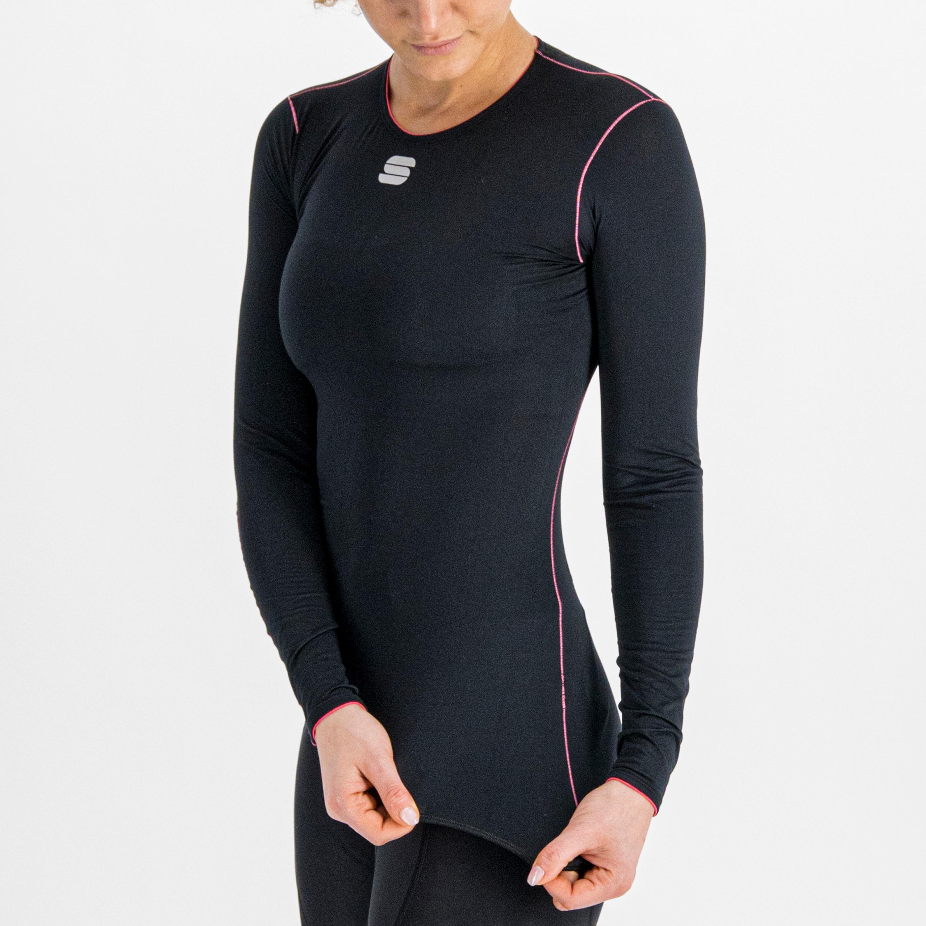 Midweight w tee long sleeves - black - sportful