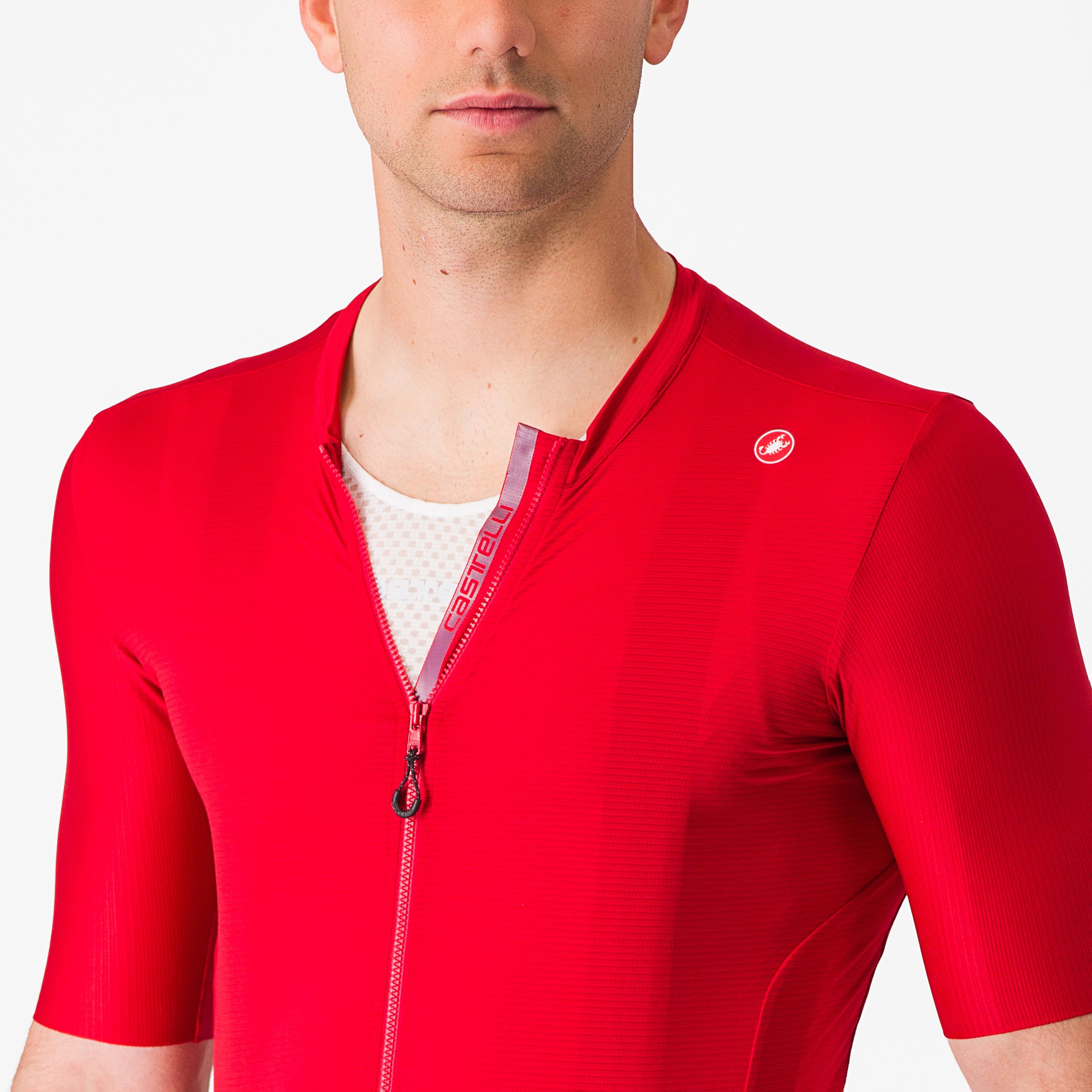 Espresso jersey - rich red/deep bordeaux - castelli