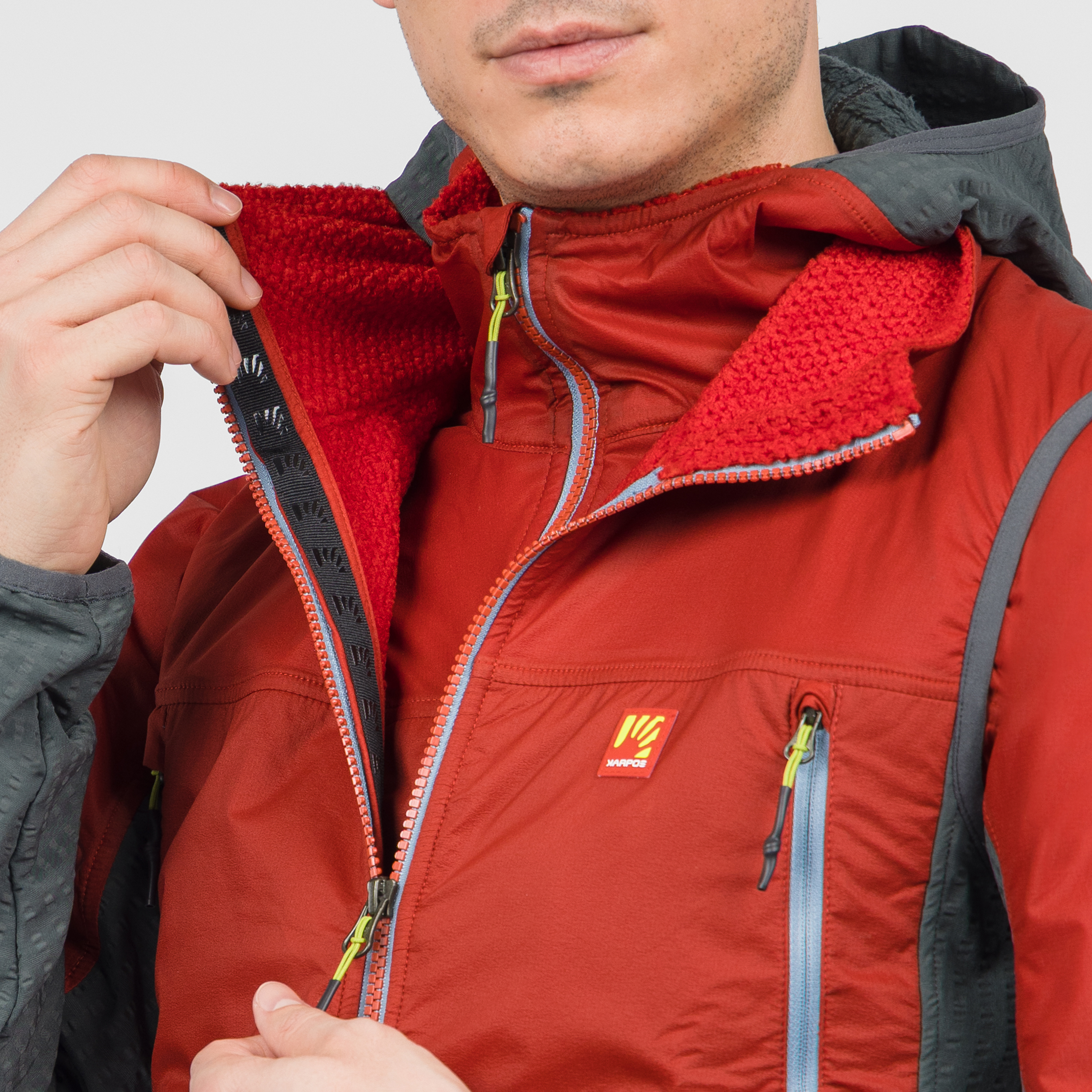 Alagna plus 2.0 vest - fire/woodl.gray - karpos