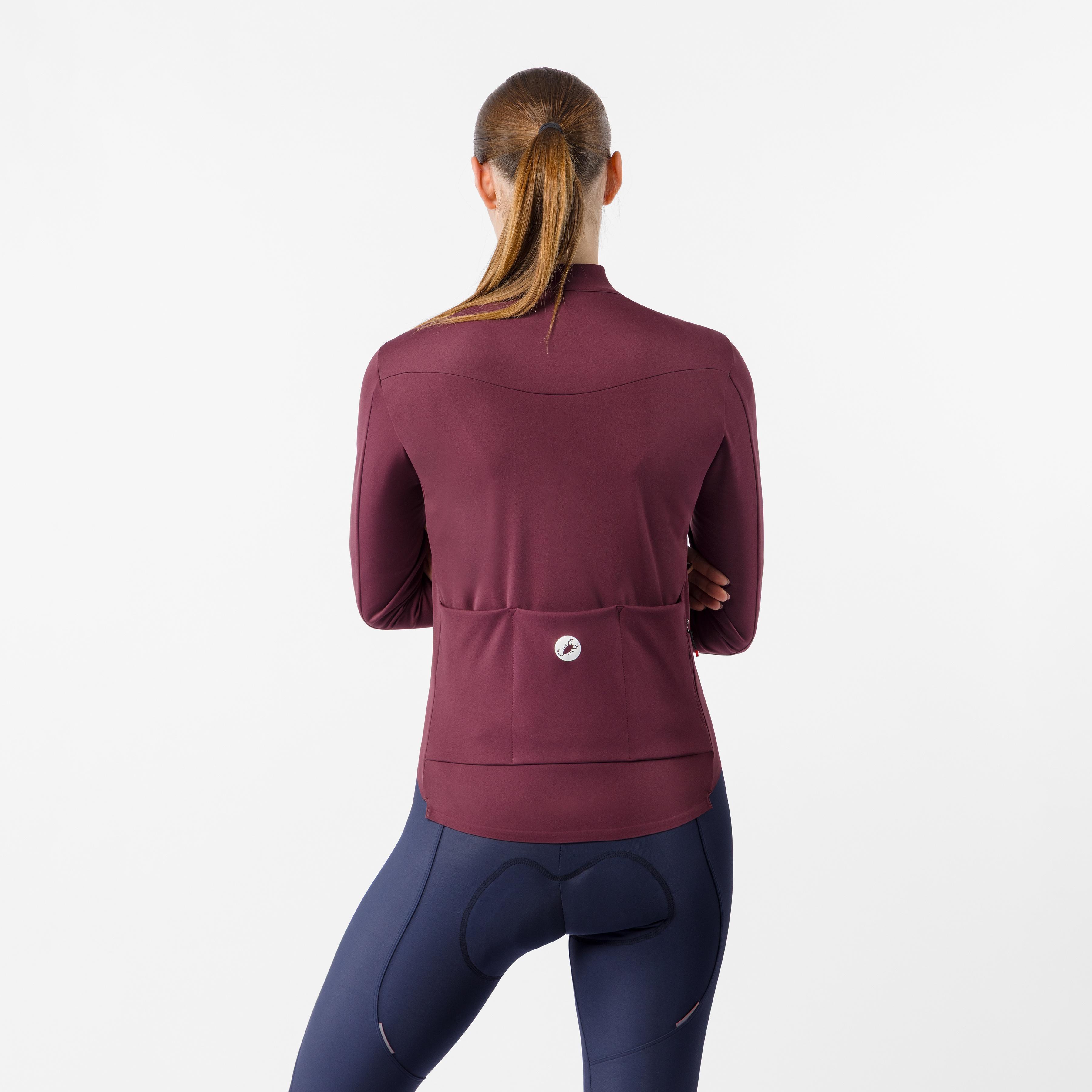 Sweetspot w jacket - deep bordeaux - castelli