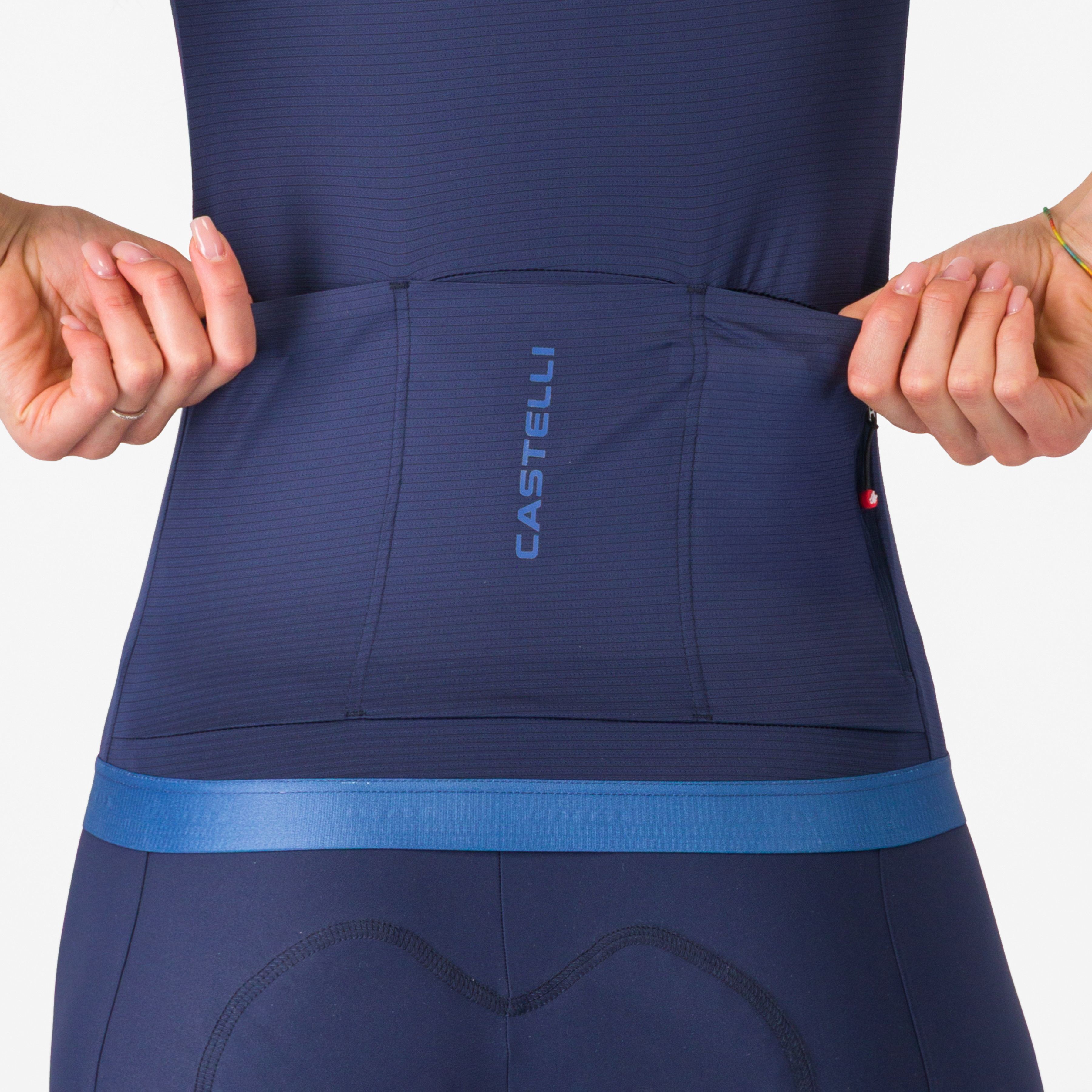 Espresso 2 w jersey - belgian blue - castelli
