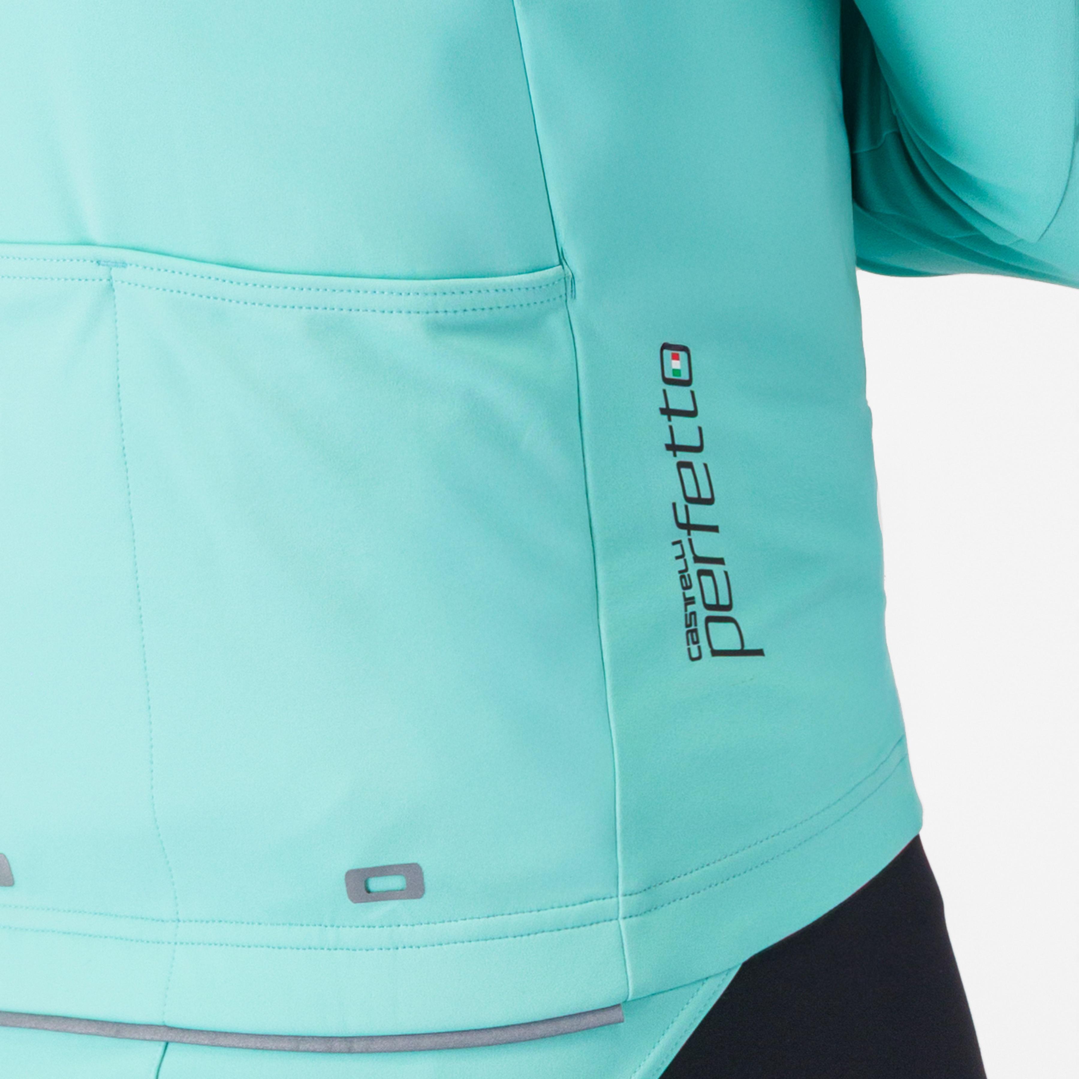 Perfetto ros 3 jacket - pool blue/black reflex - castelli