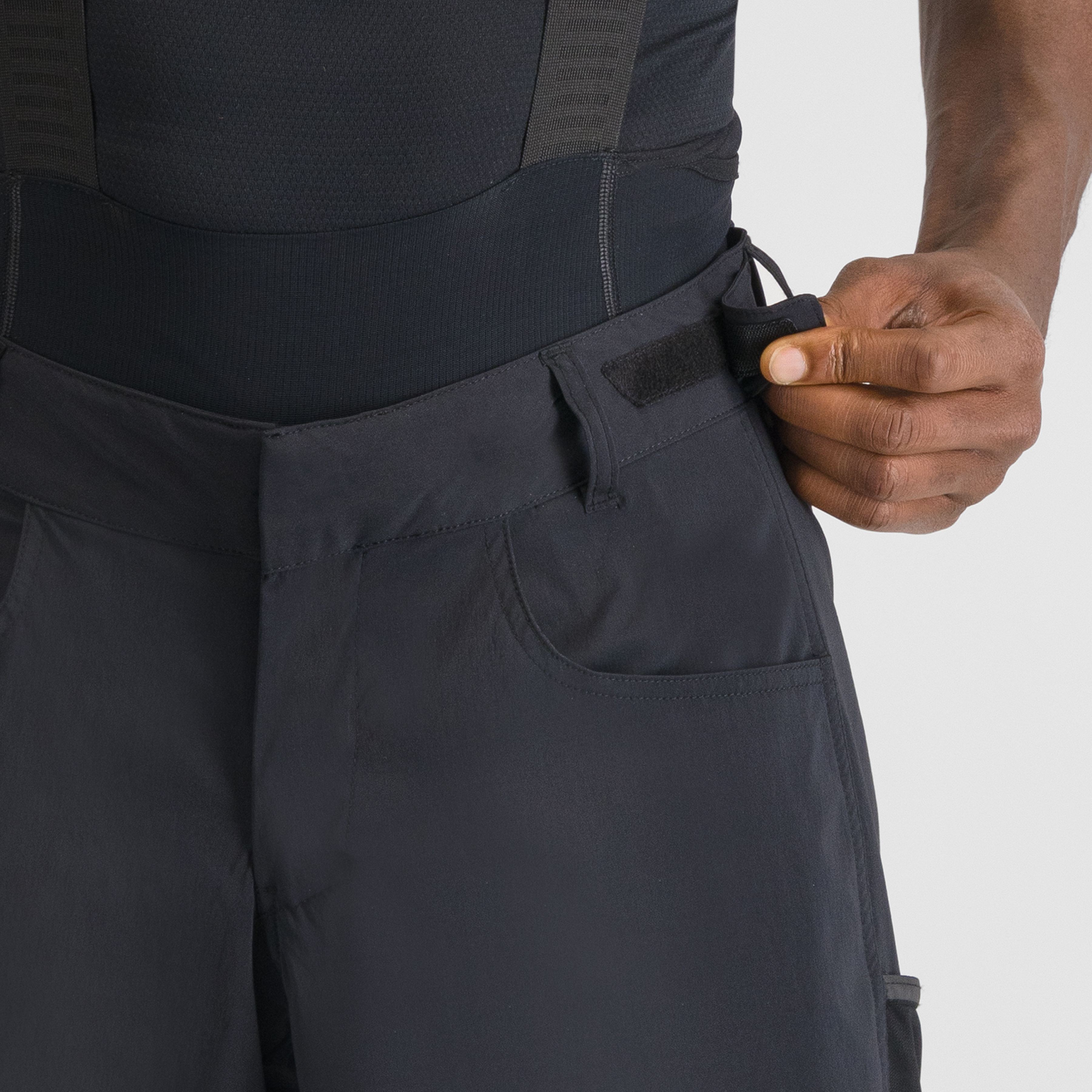 Supergiara overshort - black - sportful