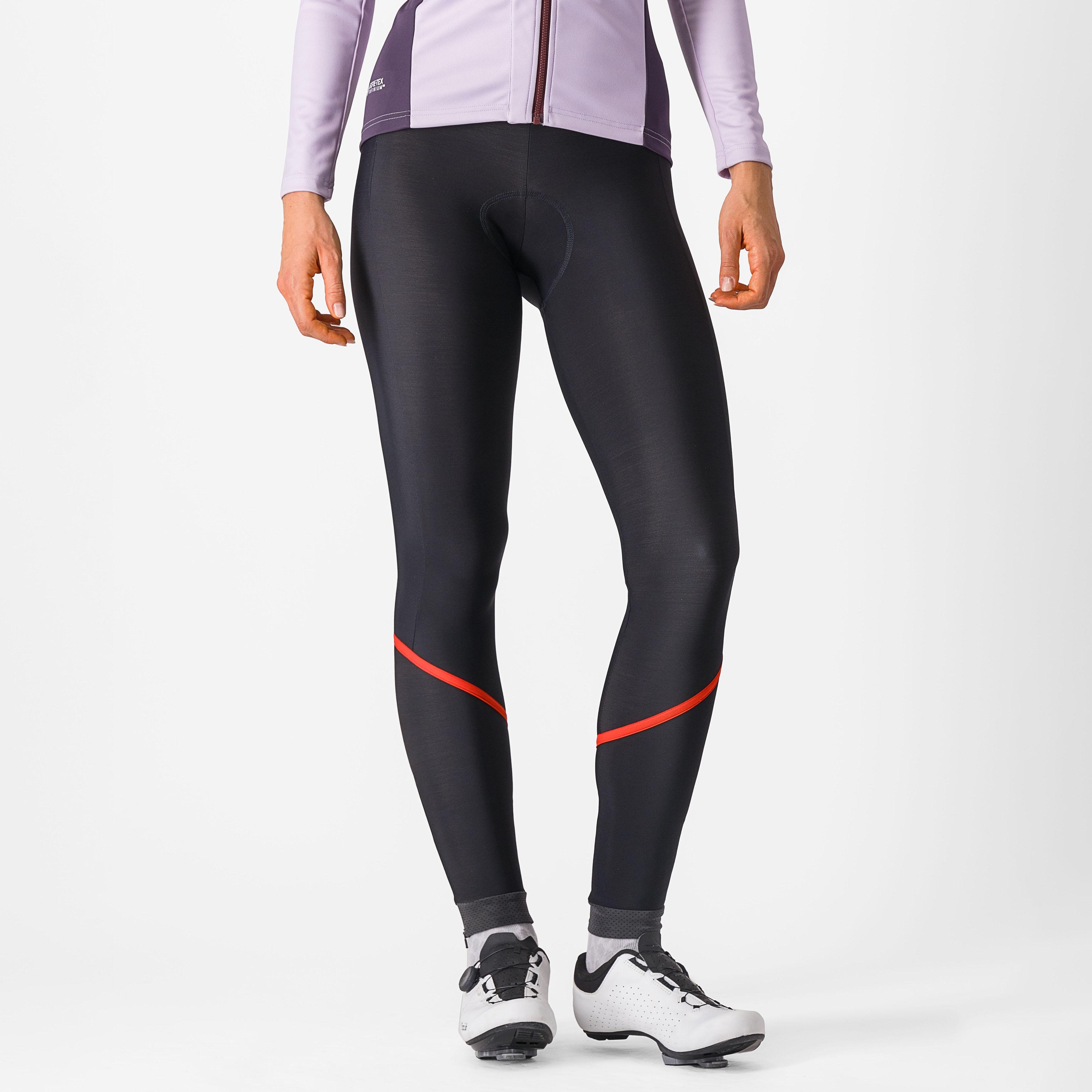Velocissima dt bibtight - black/hibiscus - castelli