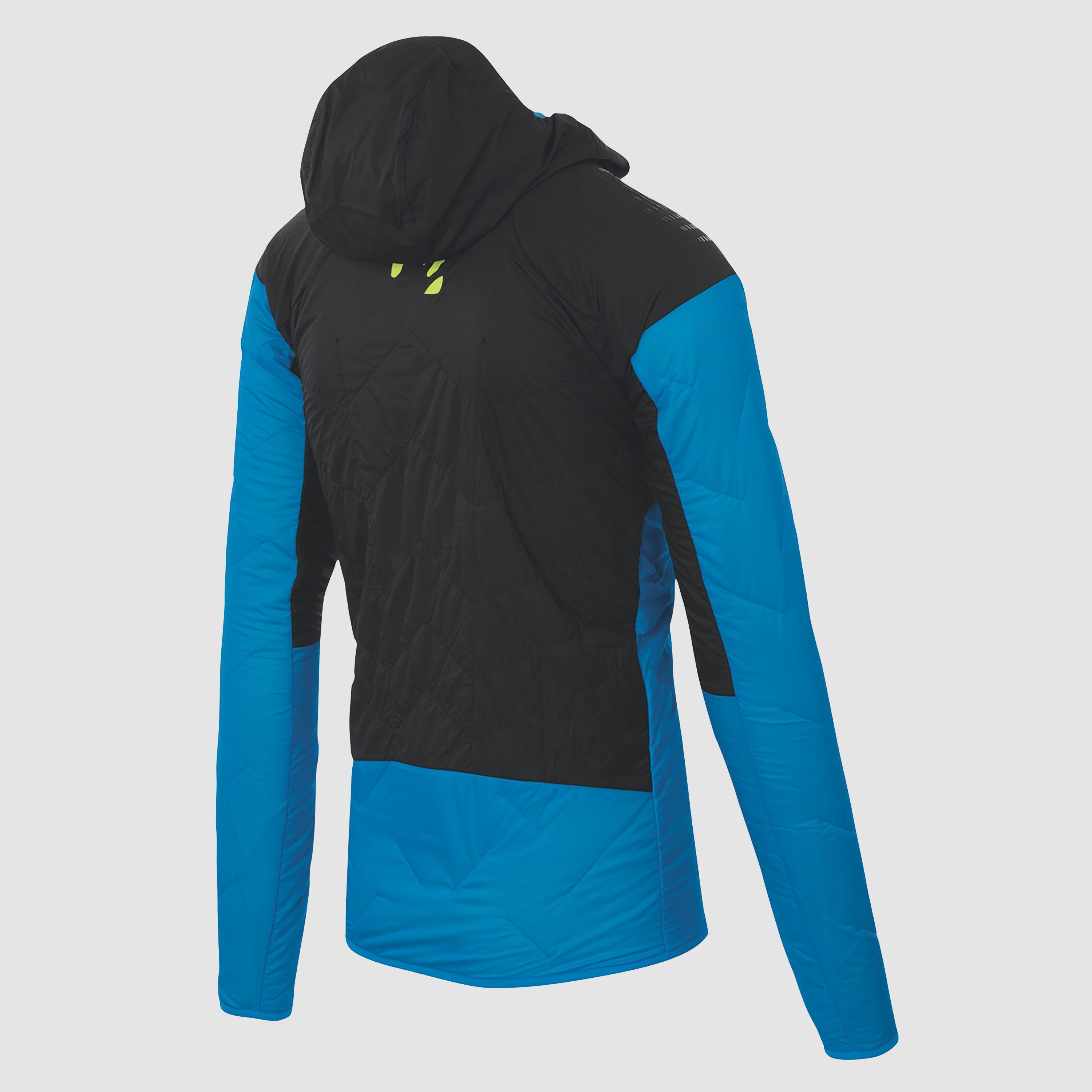 New liskamm jacket - indigo bunting black yellow fl - karpos