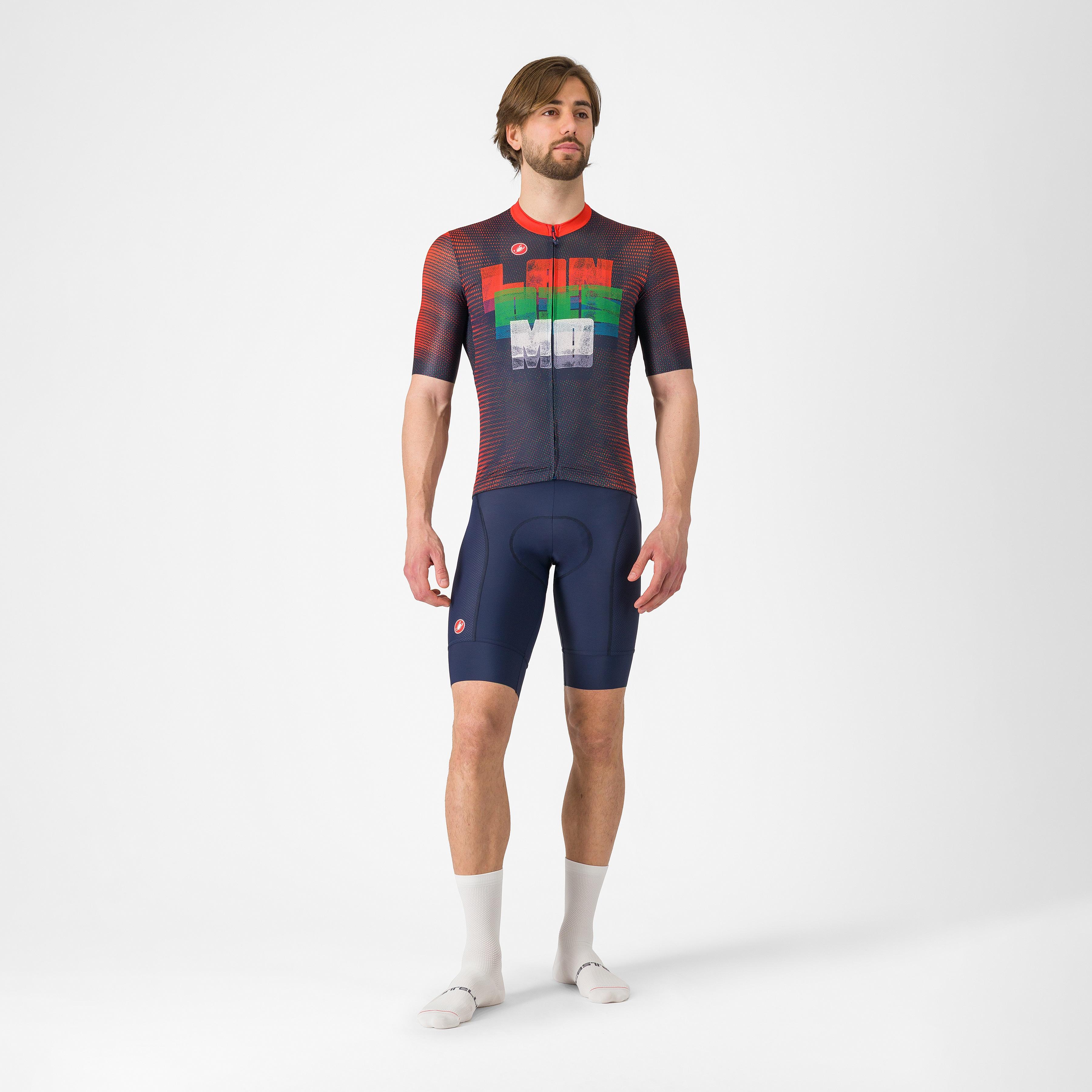 Landismo jersey - belgian blue/red-green - castelli
