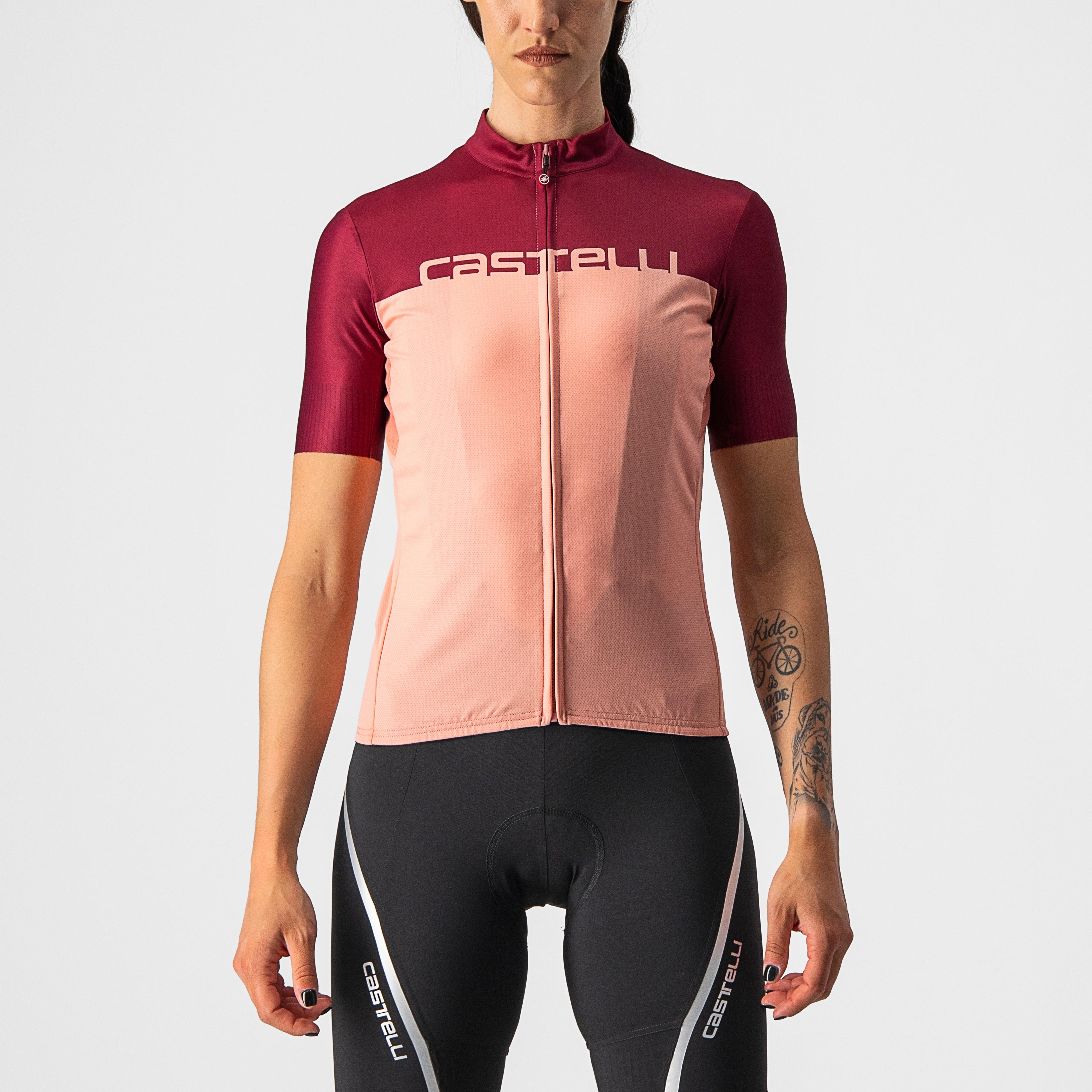 Velocissima jersey - blush/bordeaux - castelli