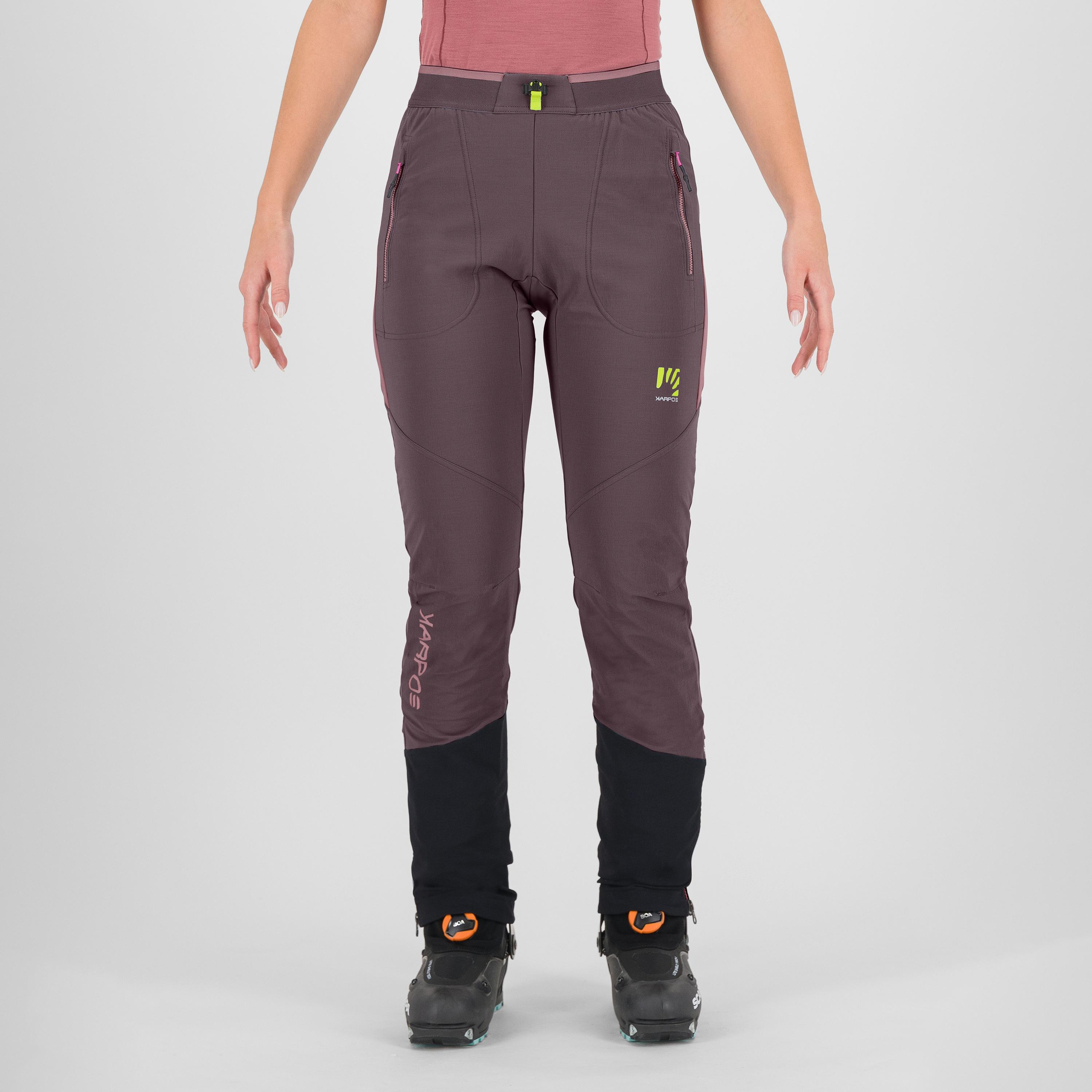 Alagna plus evo w pant - huckleberry/deco rose - karpos