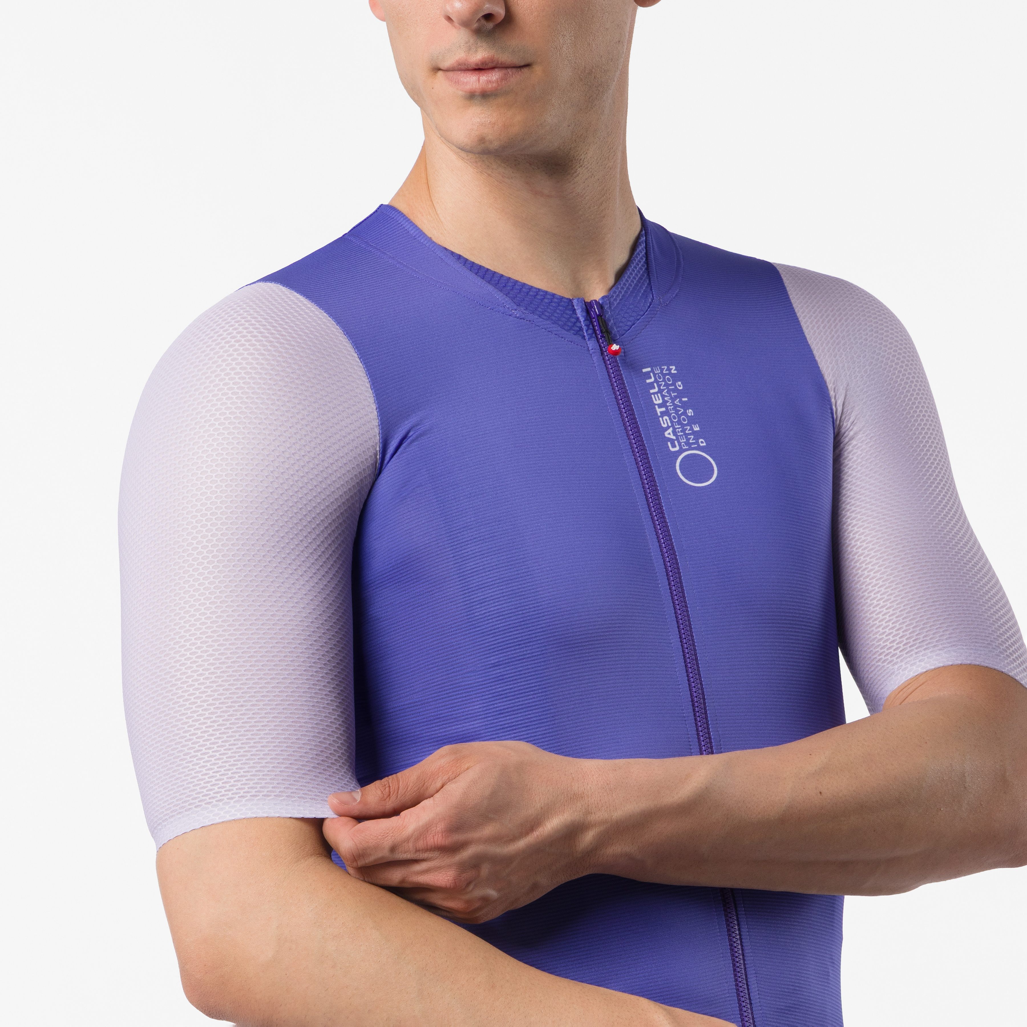 Corretto jersey - ultraviolet/purple mist-white - castelli