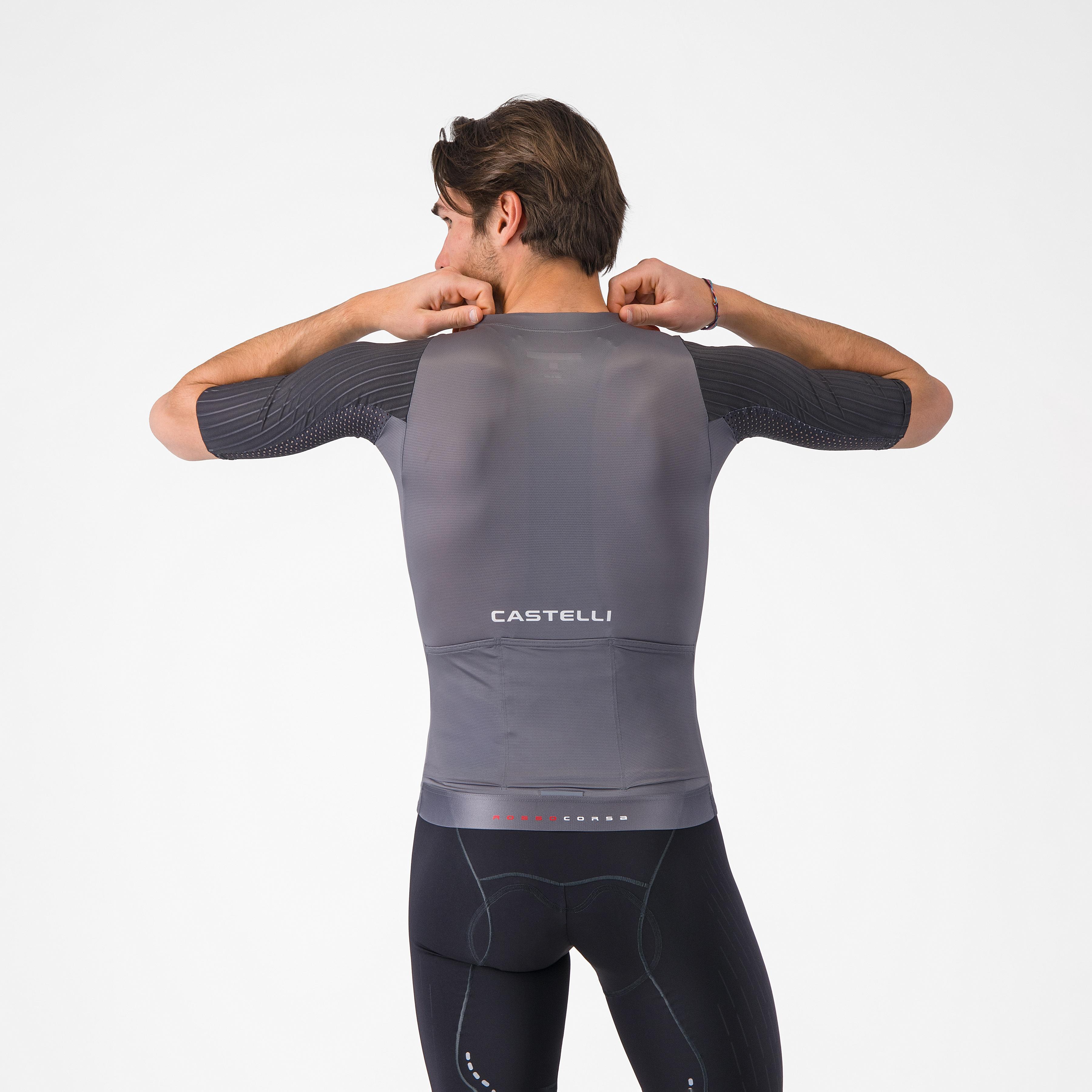 Aero race 8s jersey - smoky gray - castelli