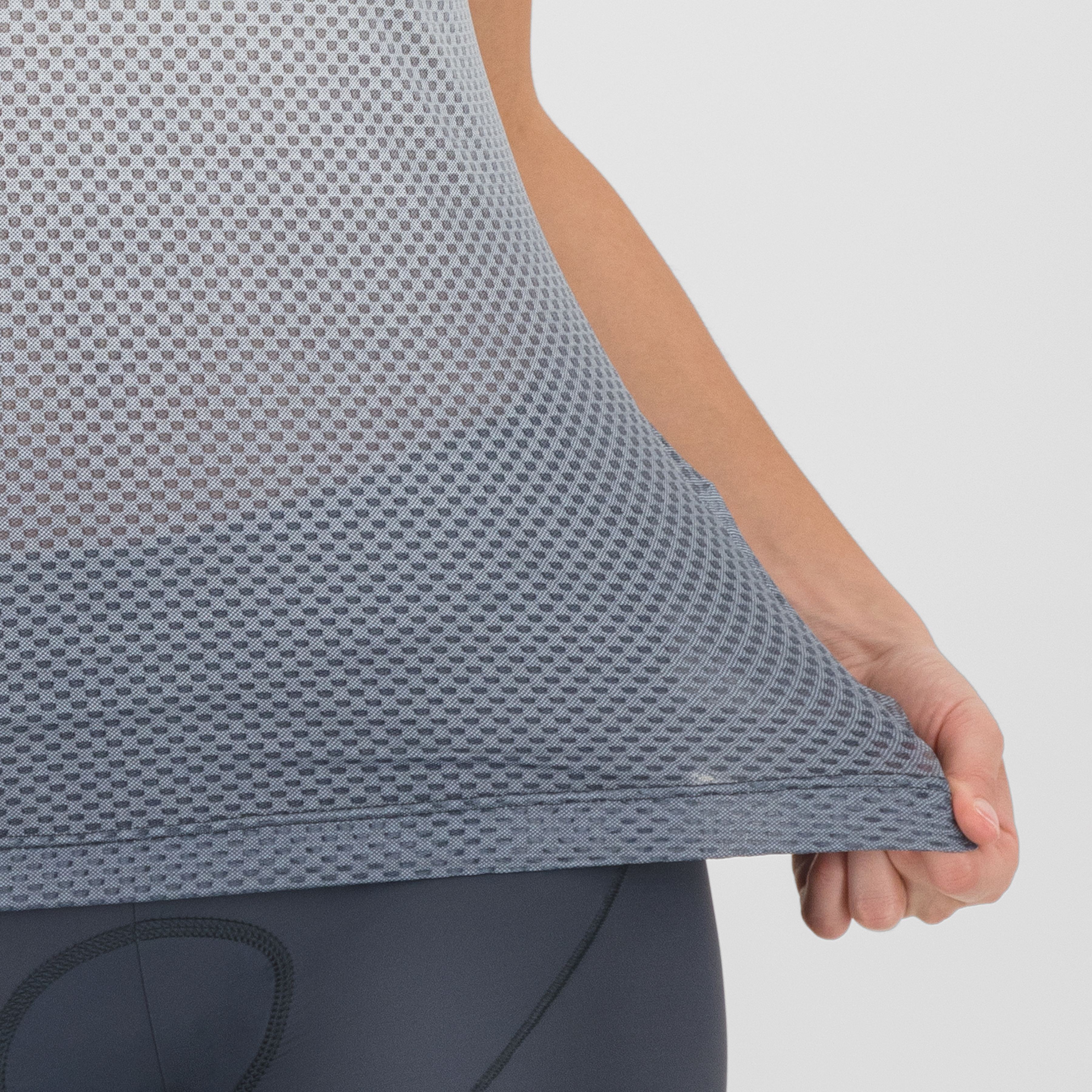 Verve mesh w sleeveless - vulcan/bright white - karpos