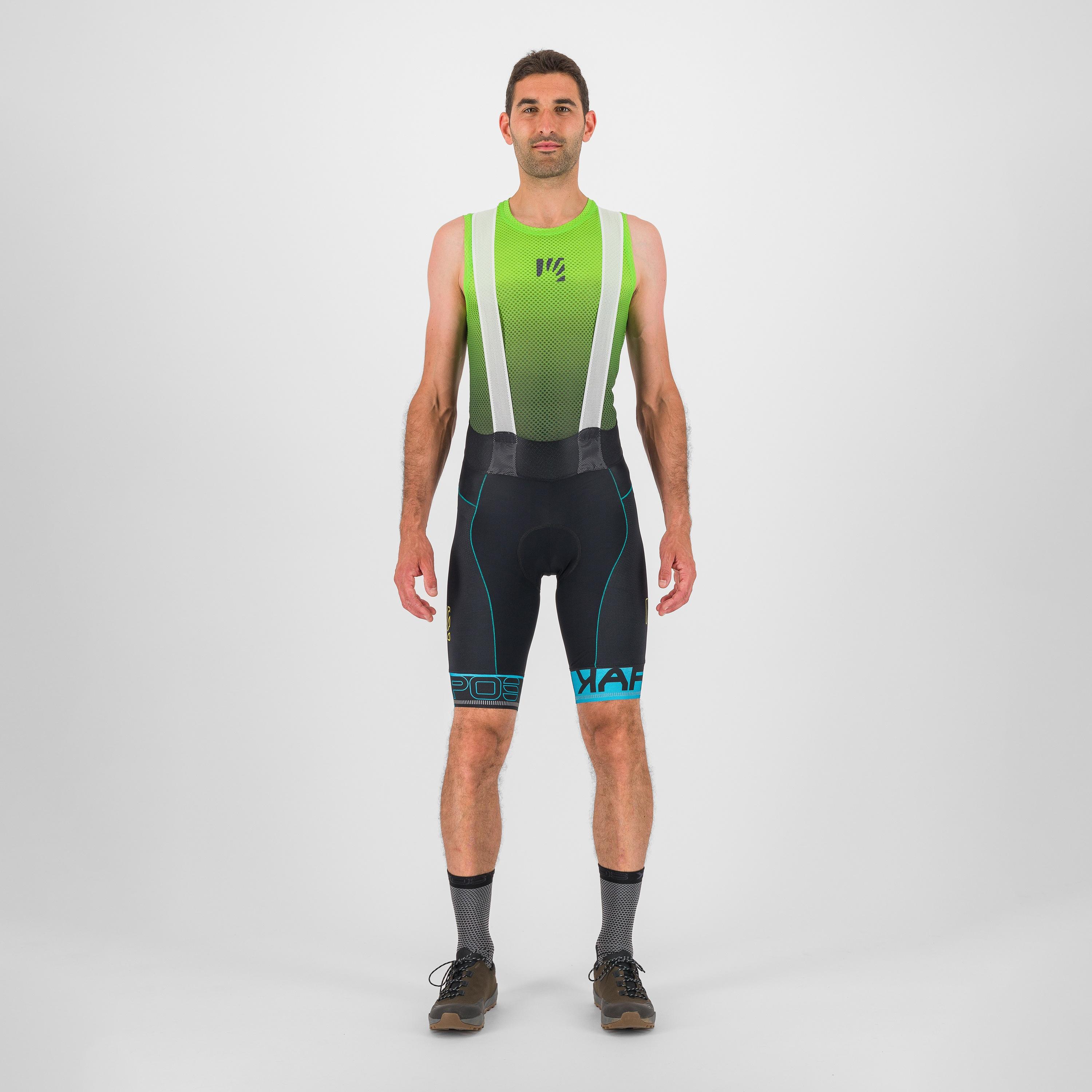 Verve evo bibshort - black/enamel - karpos