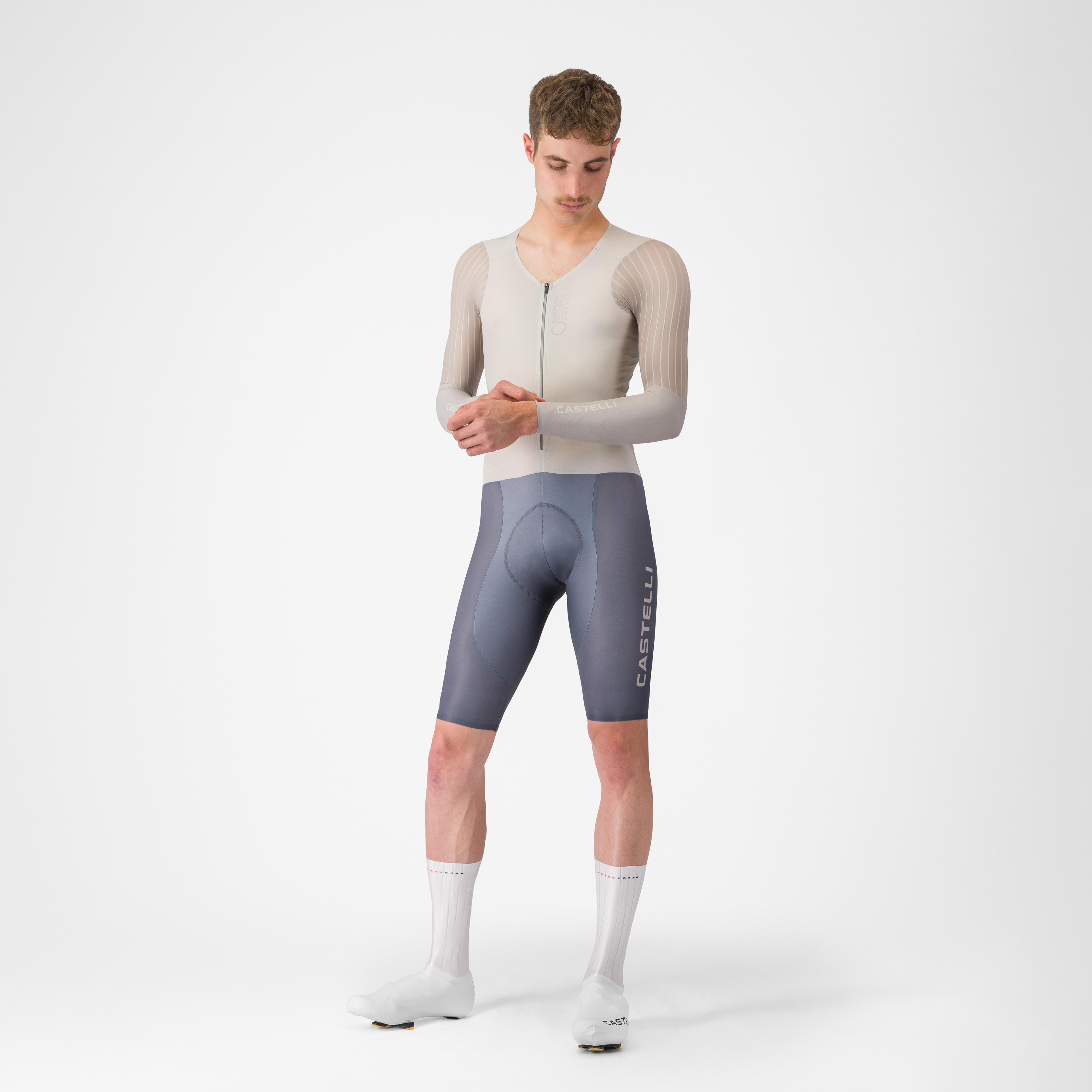 Body paint v tt speedsuit - silver moon/clay/smoky gray - castelli