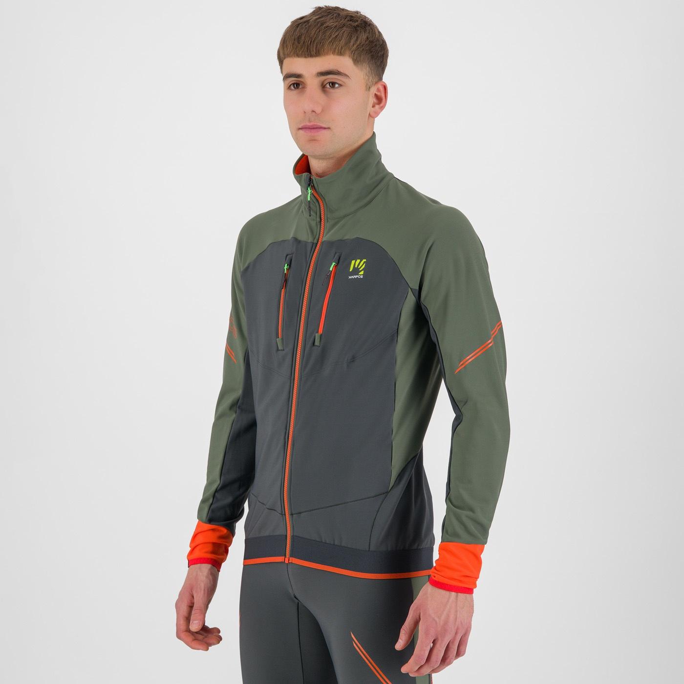 Alagna evo jacket - black sand/thyme - karpos