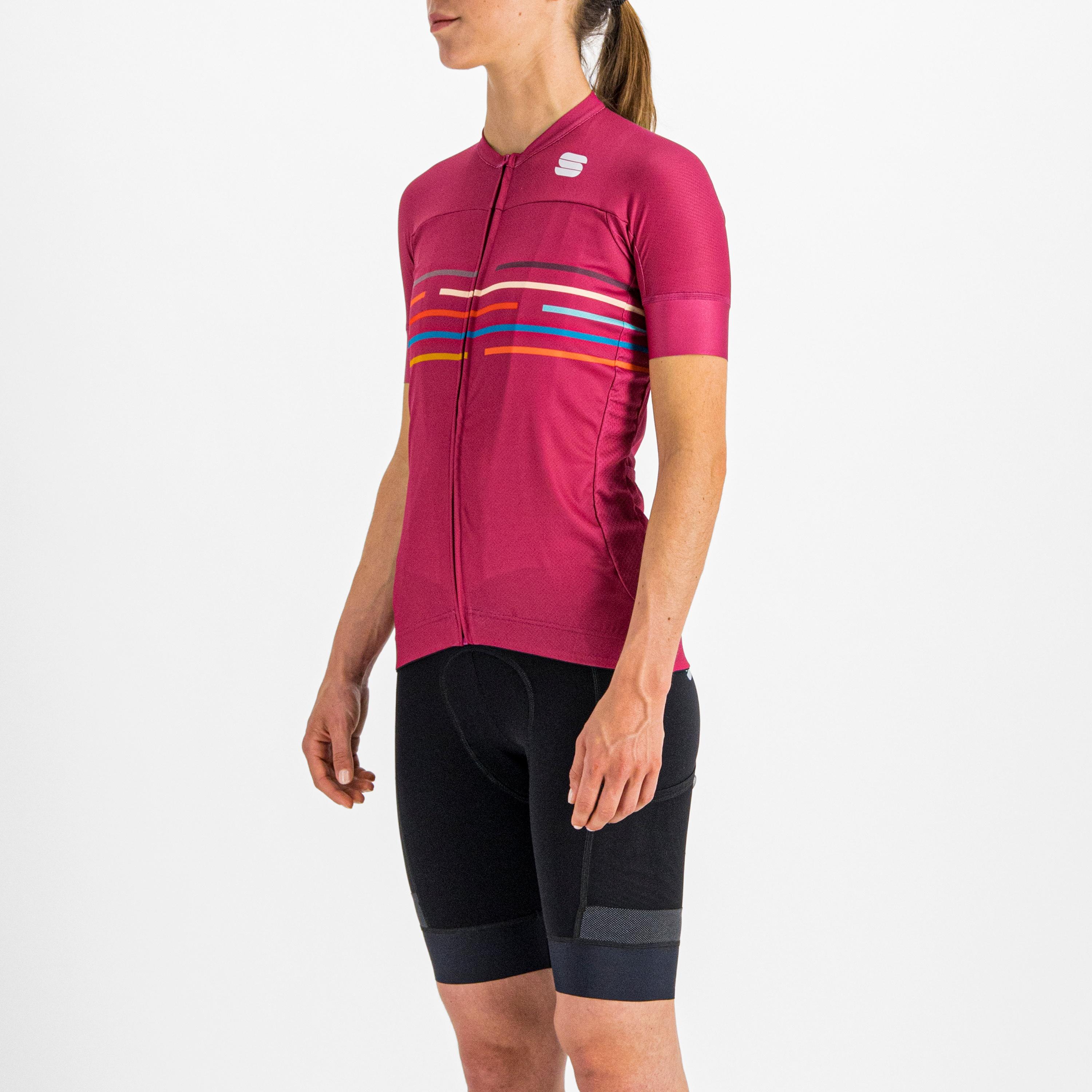 Vélodrome w short sleeve jersey - cyclamen - sportful