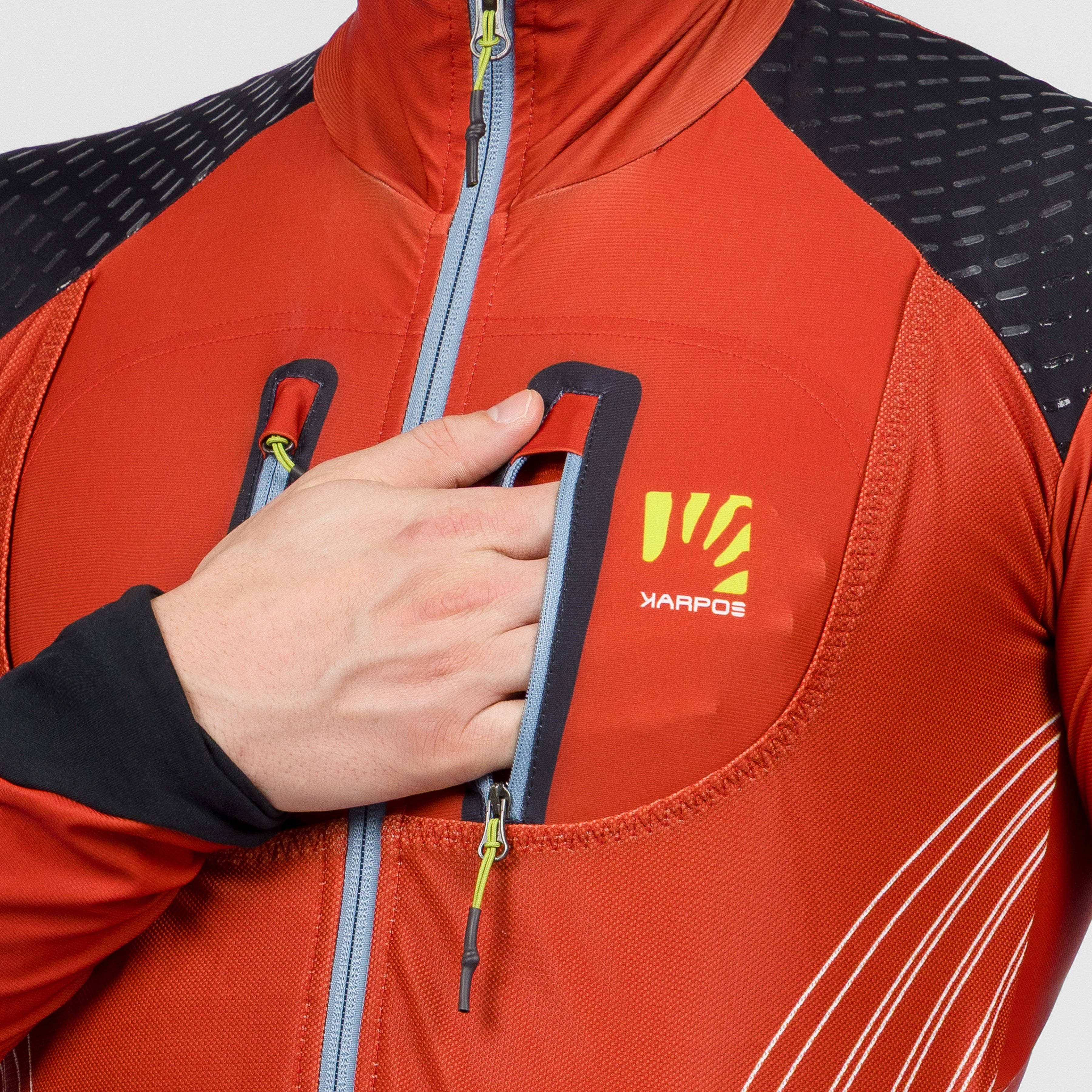 Karpos race suit - fire/windw.blue - karpos