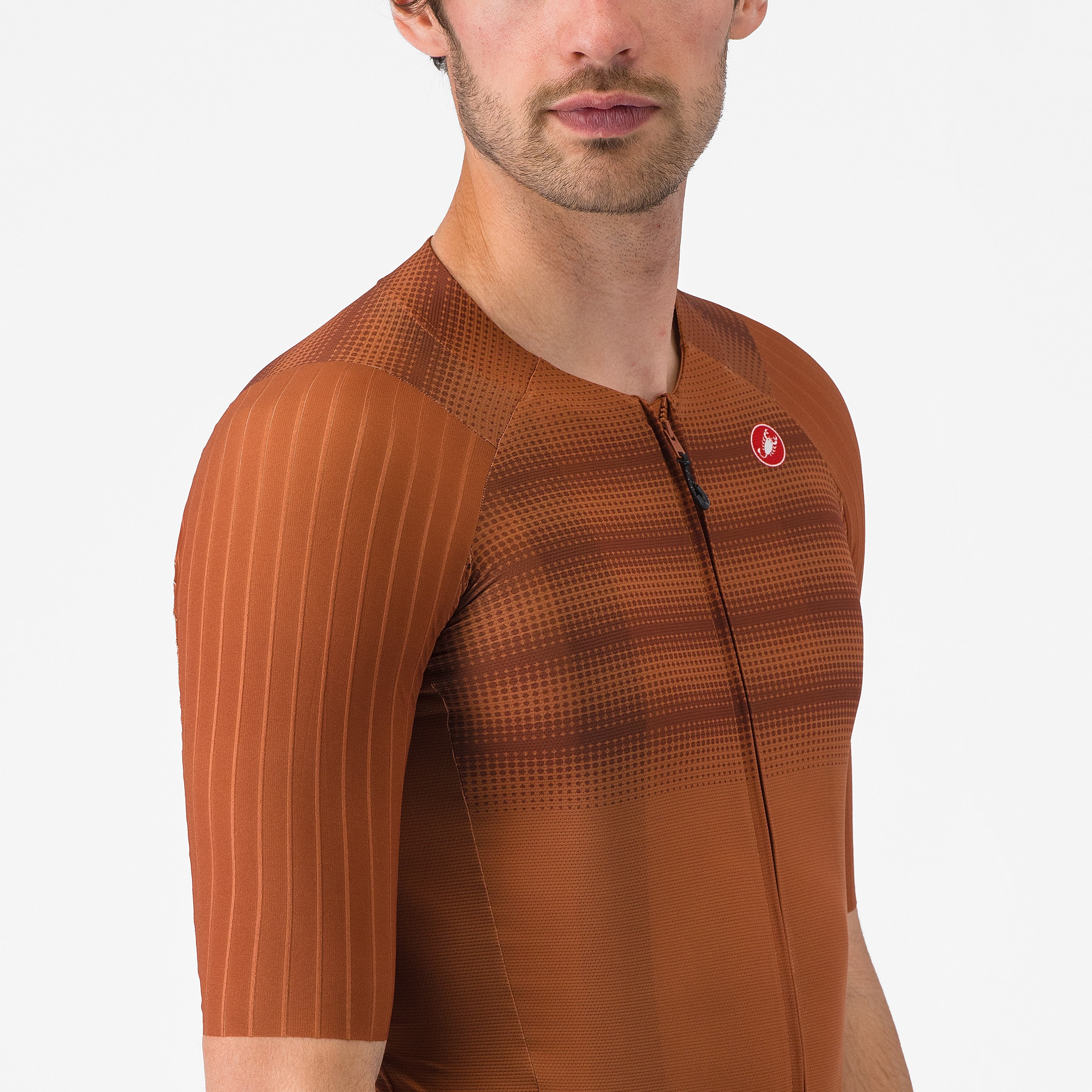 Aero race 8s jersey - mocha - castelli